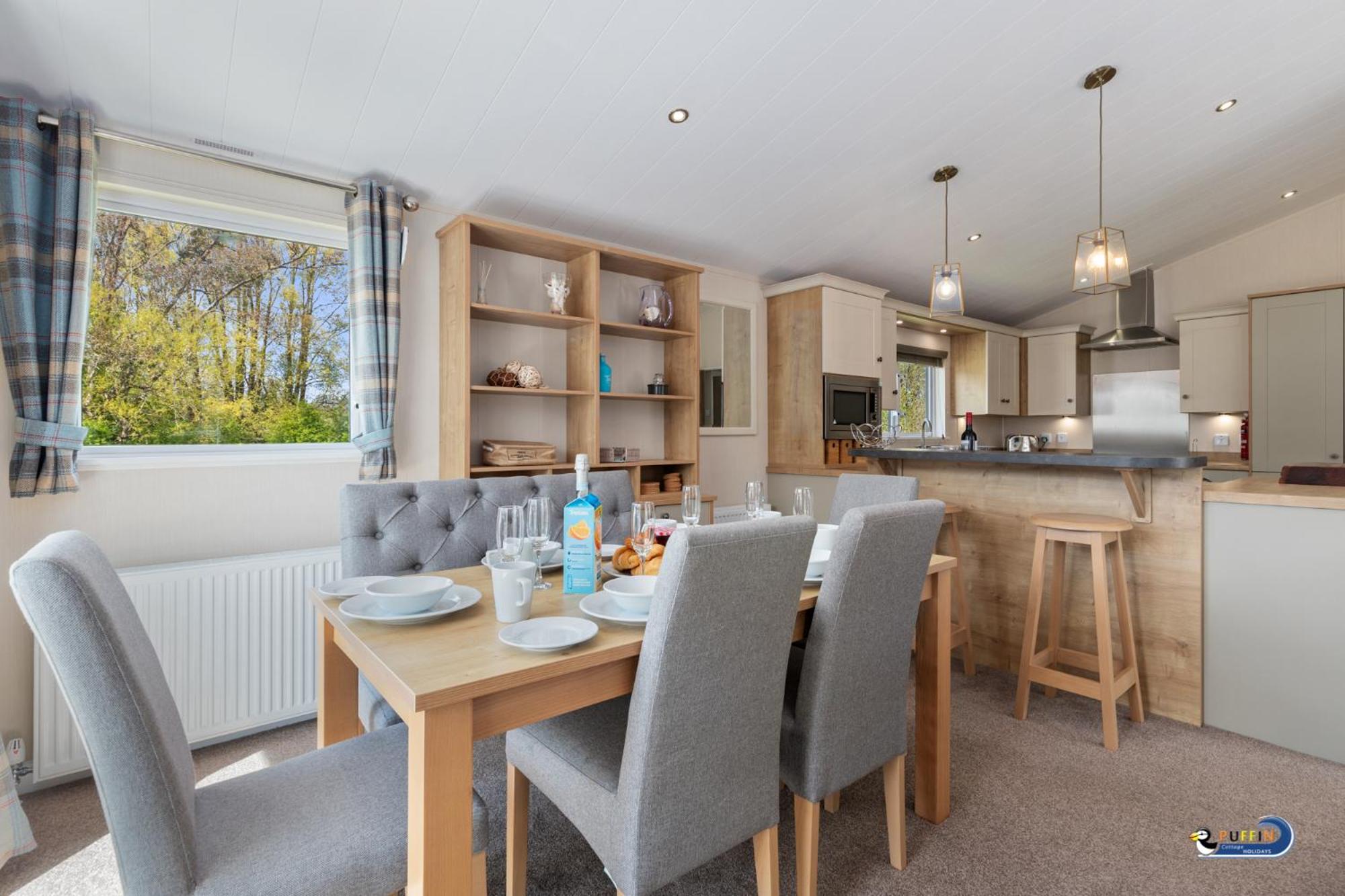 St Mary's View - Luxury Lodge, Short Walk to Beach, Parking view 4