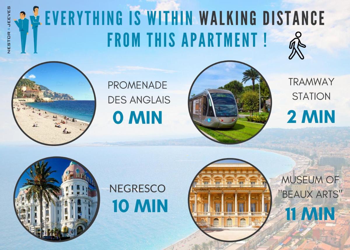 Nestor&Jeeves - PARADISE PROMENADE - Terrace 20m with sea view - Top floor photo 4