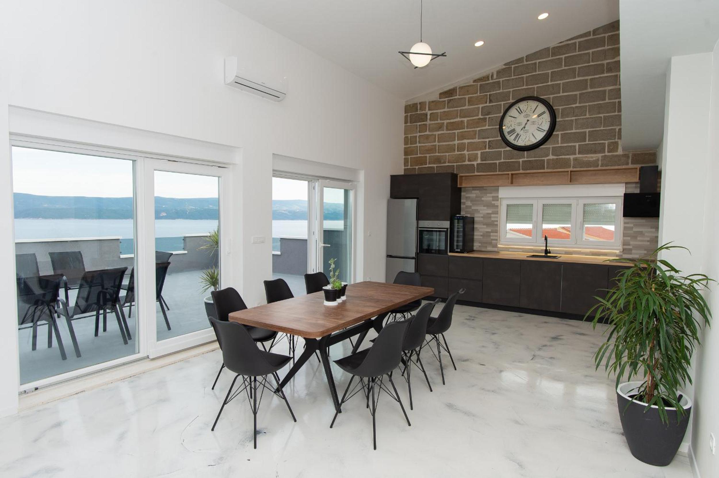 Exclusive Villa Almissa with swimming pool and sea view