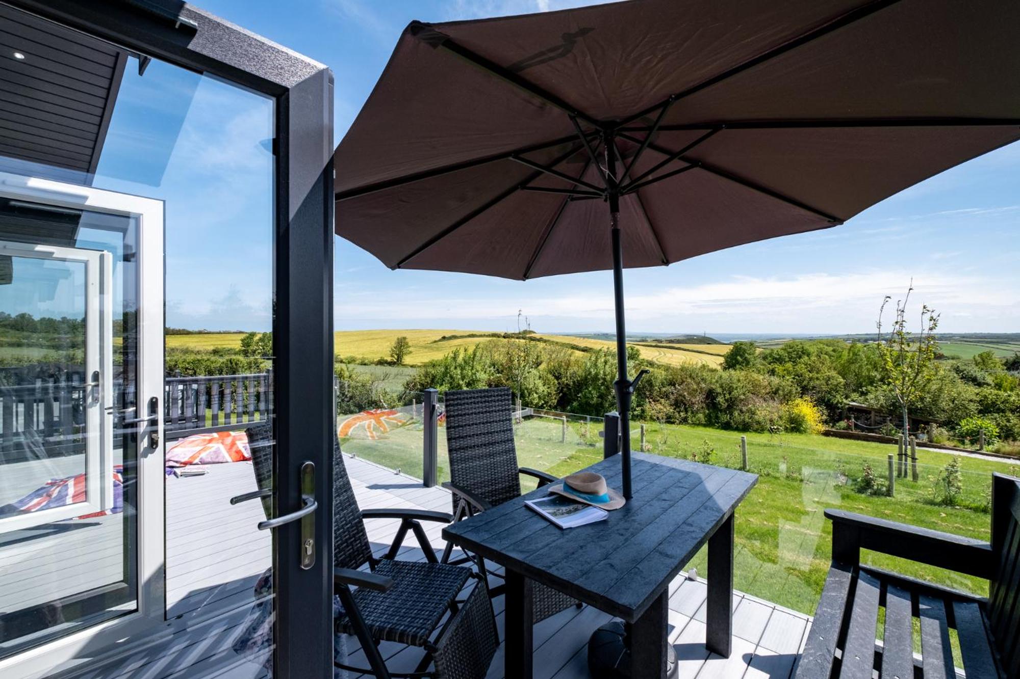 Edge of Padstow, 2 bedroom luxury lodge view 2