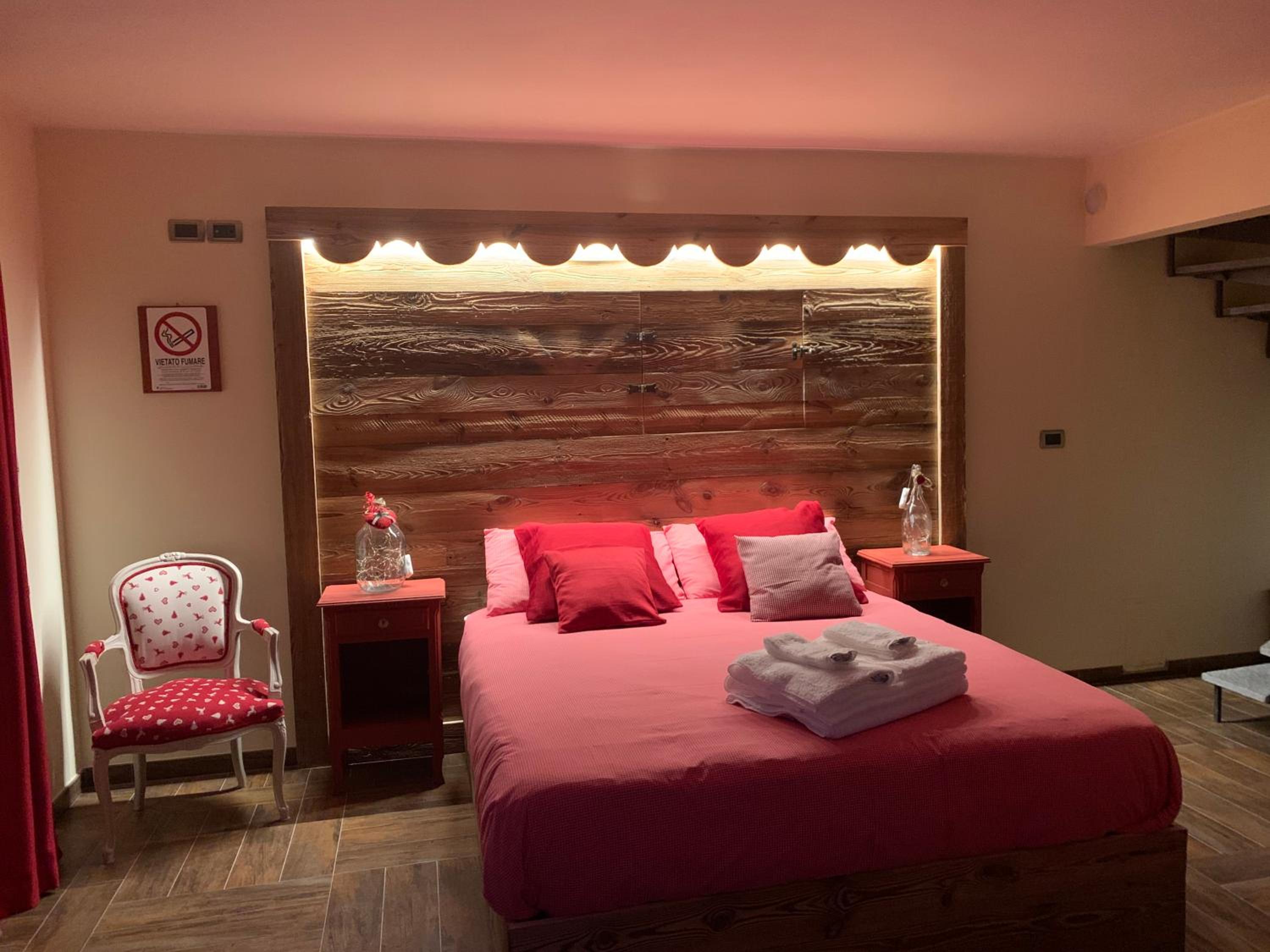 Ca di Nadia en Aosta — hotel room