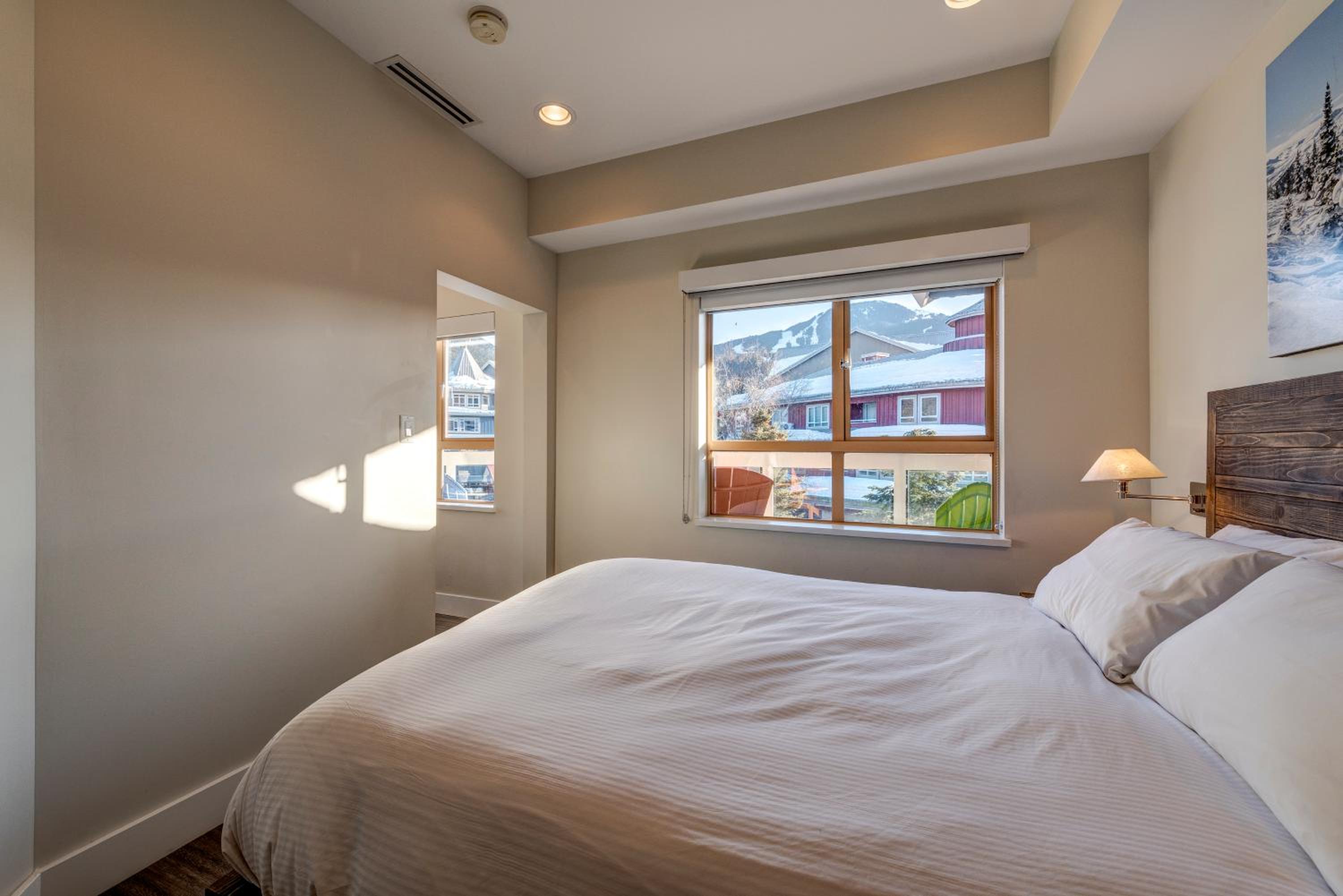 Amazing Village Condo with unparalleled Mountain Views overlooking the Olympic Plaza