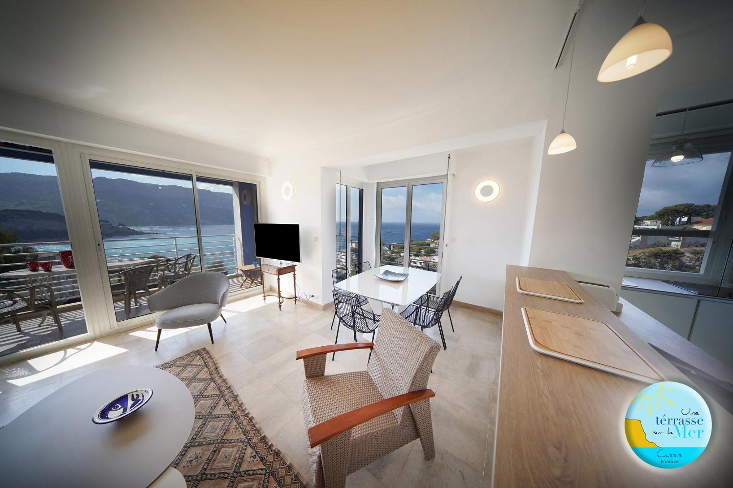 UNE TERRASSE SUR LA MER 3 pers 2 chambres VUE MER photo 4