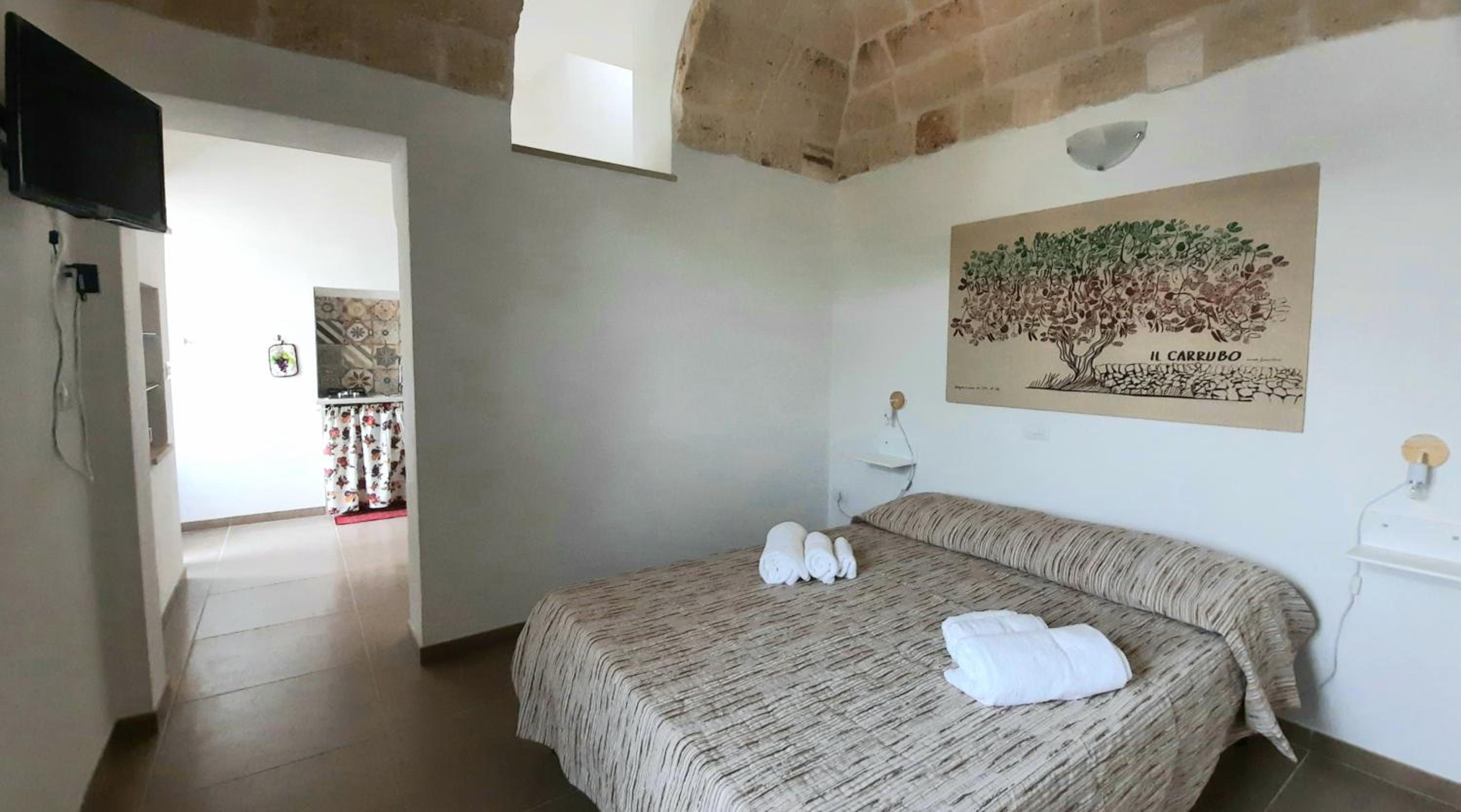 I Due Carrubi en Ostuni — bedroom