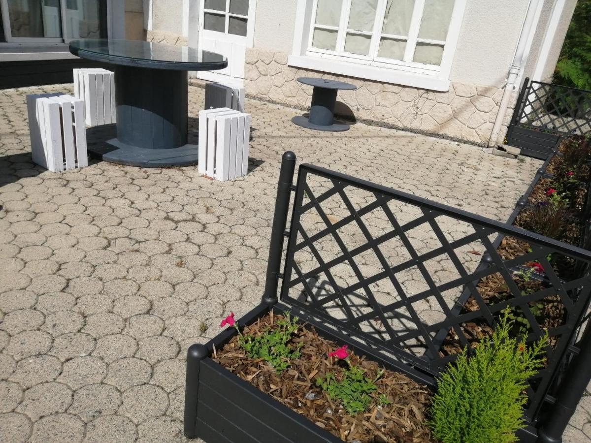 outdoor BBQ area