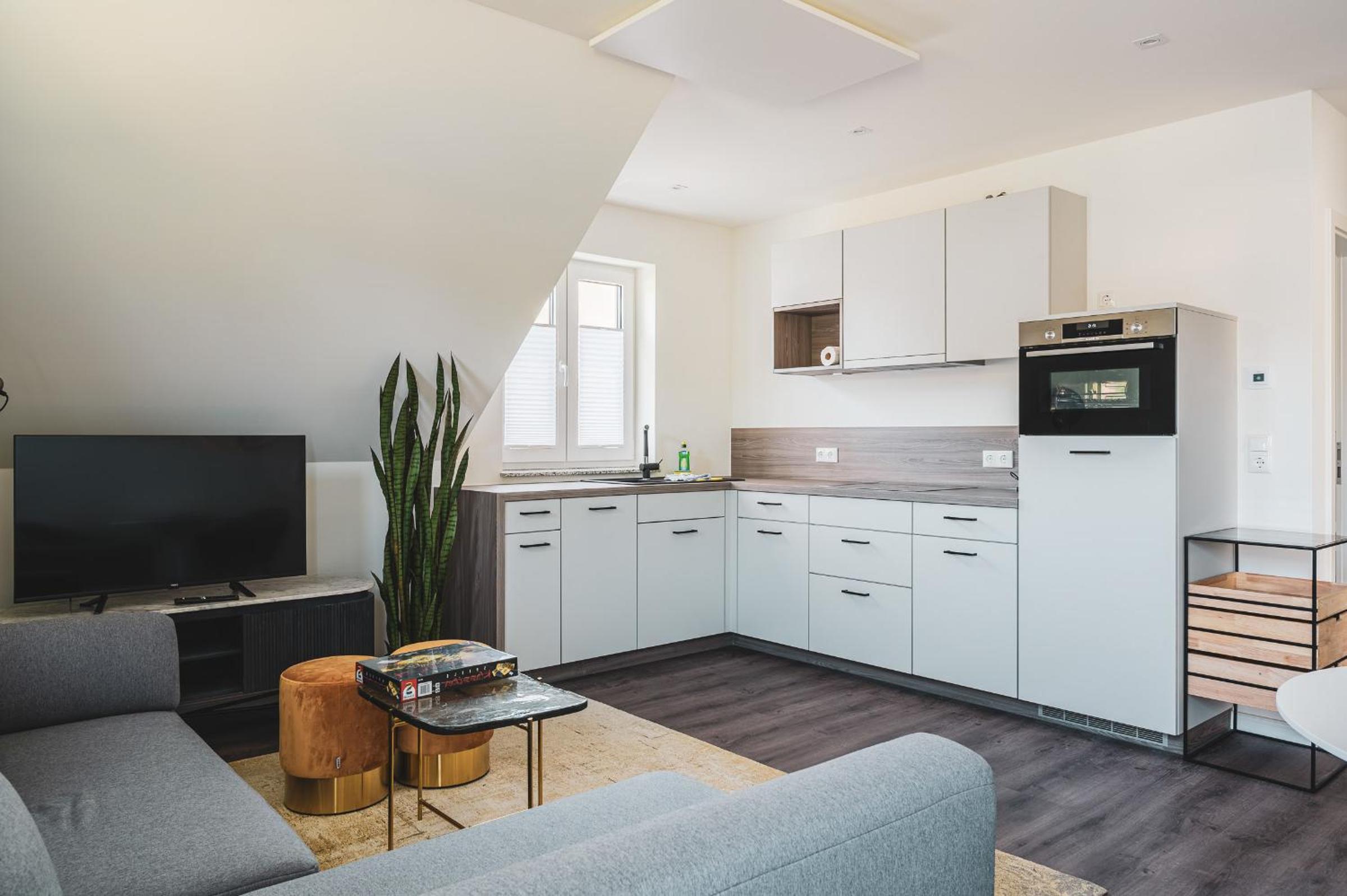 Dünenquartier Apartment 13 en Zingst — kitchen