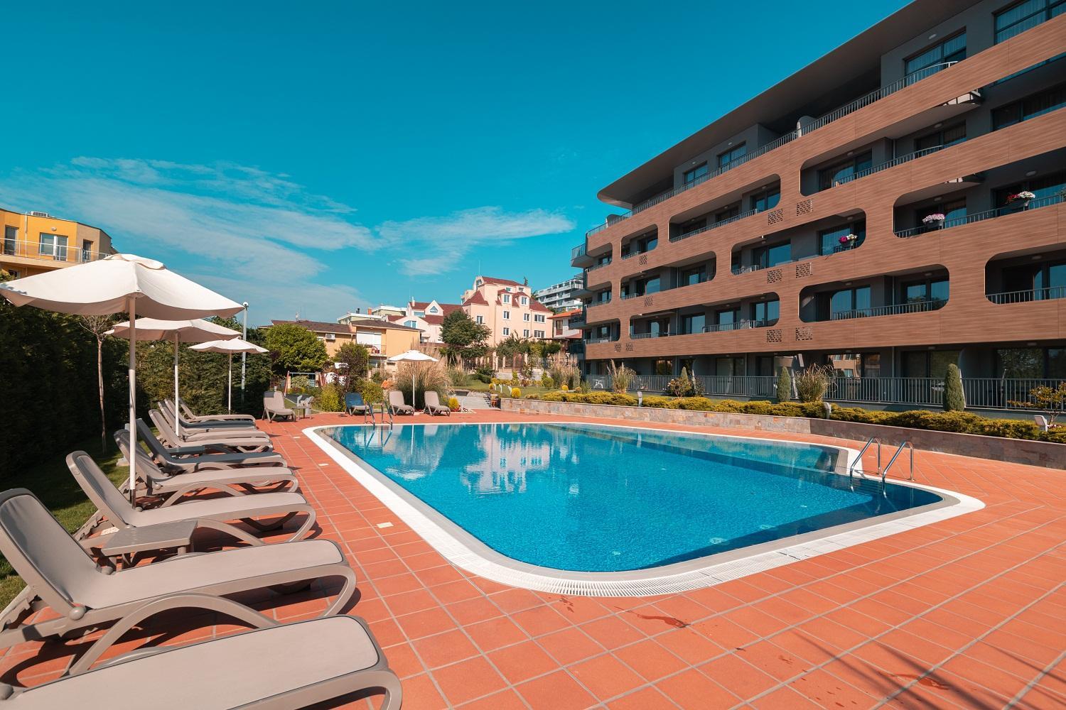 Freddo apartment - Coral Residence complex with parking & pool view 5
