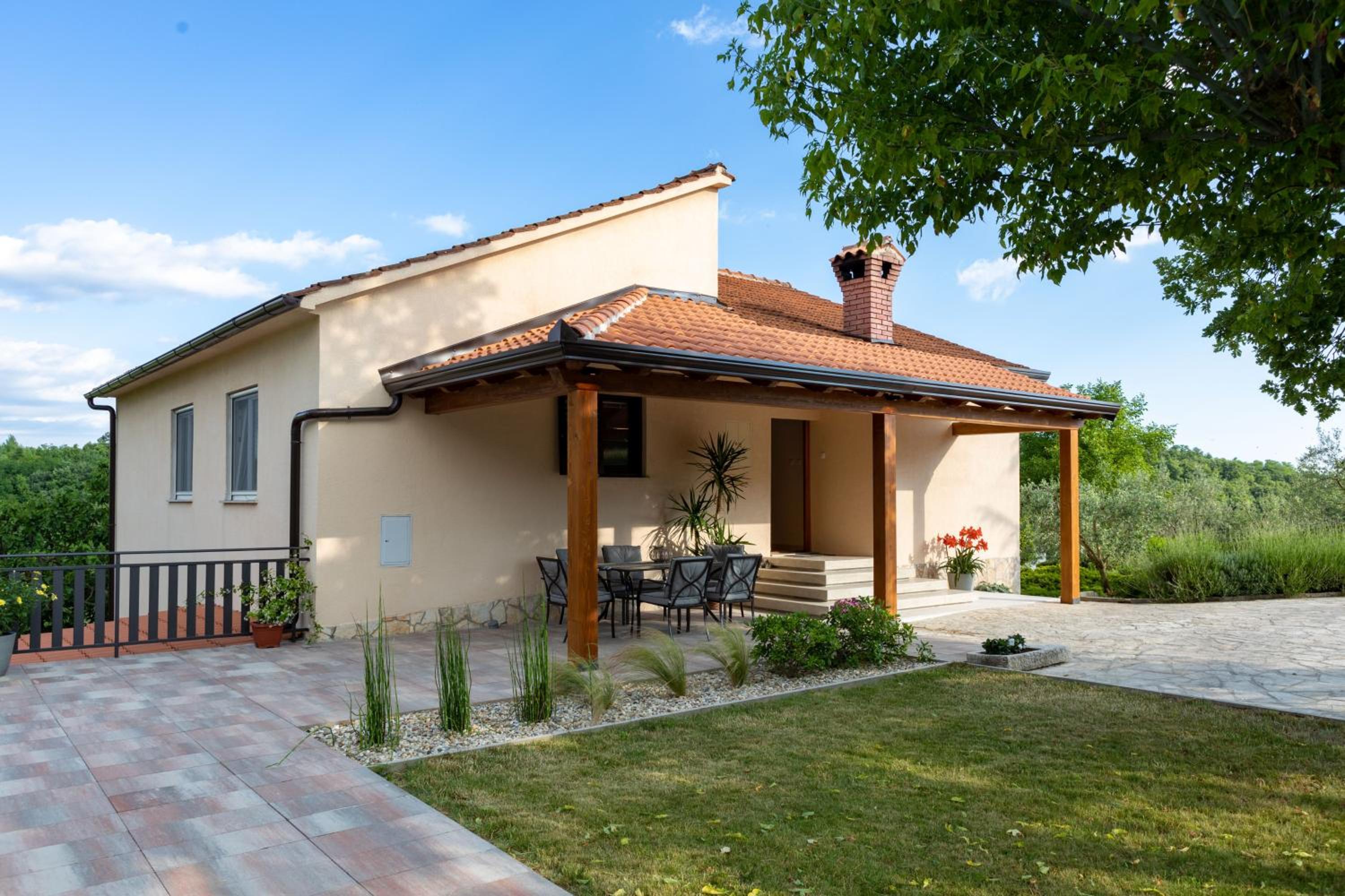 Holiday Home with pool and garden