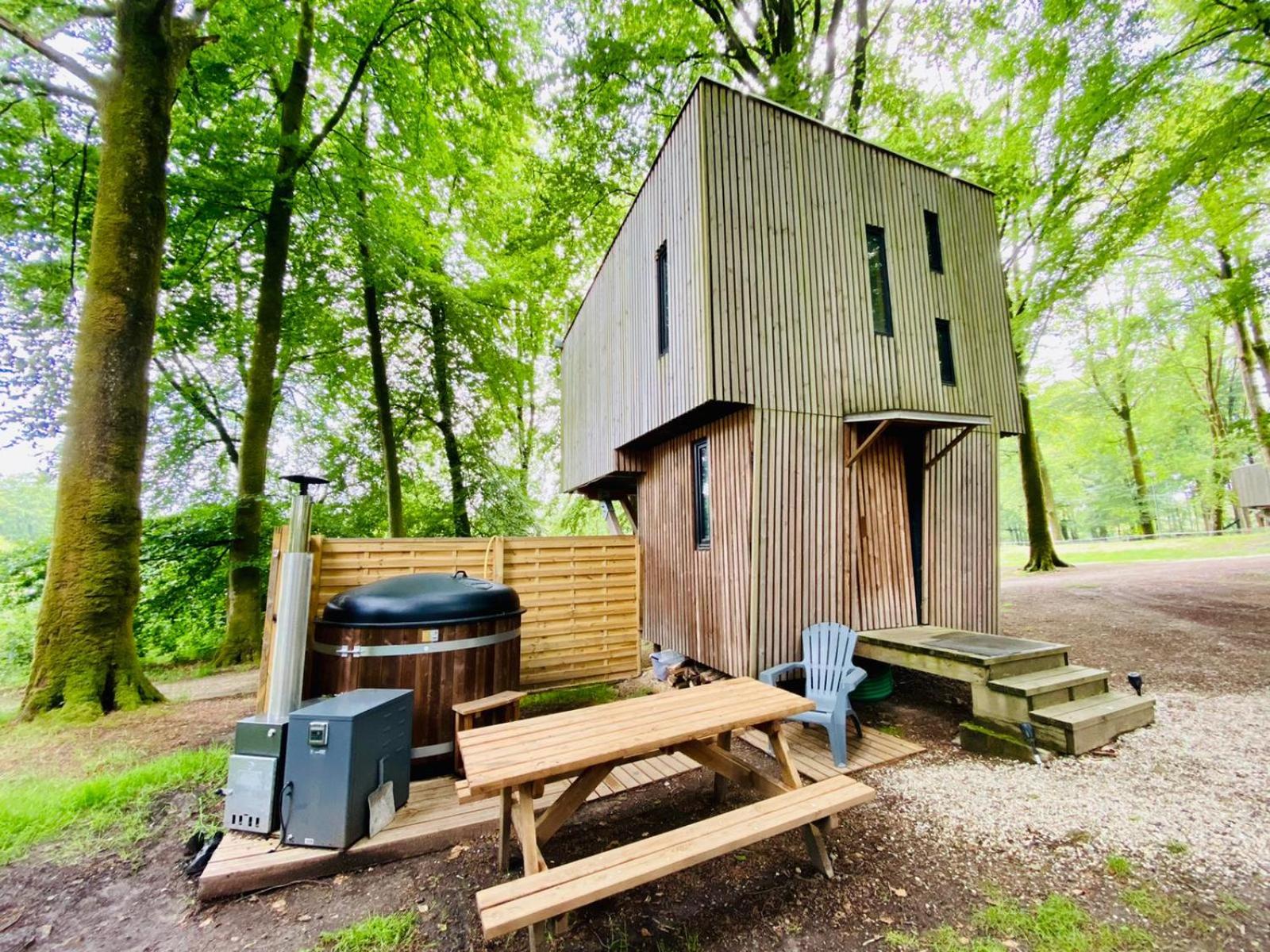 L'étape en forêt