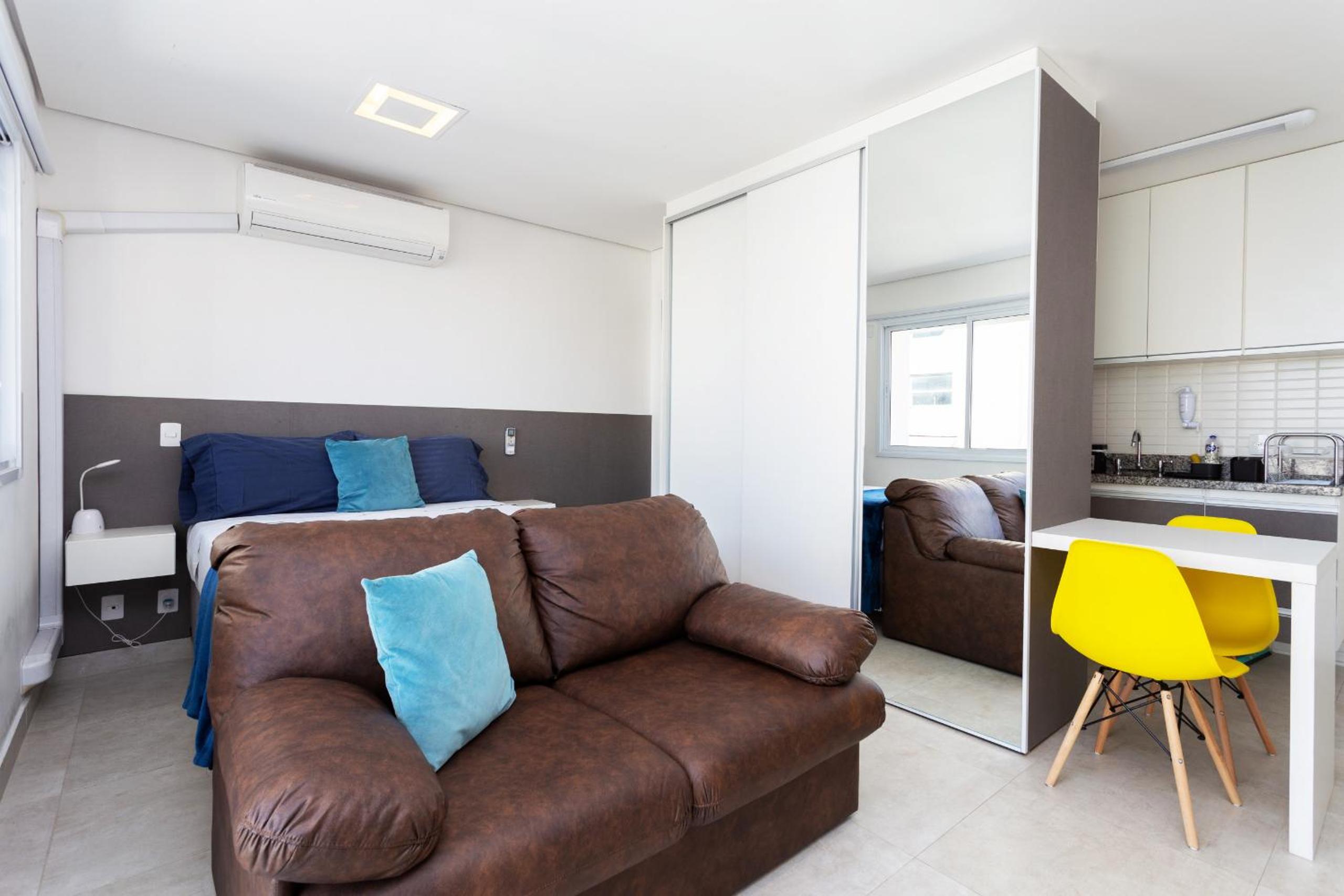 Apartamento com WiFi próximo ao metrô Luz