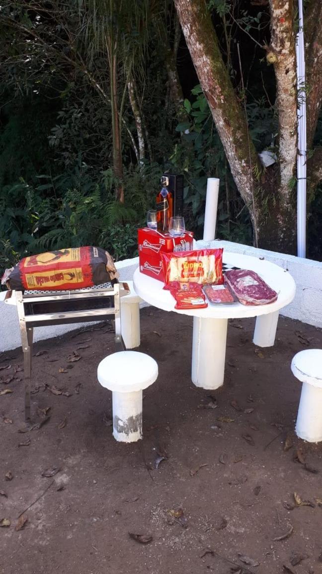 Casa da Vovó na Pousada Sitio Pauletto - com Cozinha, Churrasqueira e Decoração