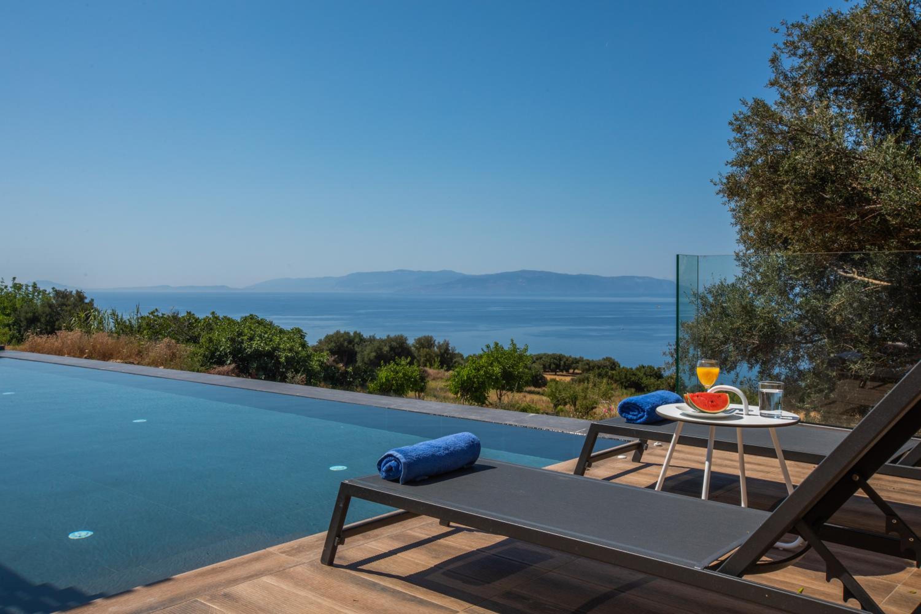 Villa Lefka with Private Infinity Pool & Panoramic Sea Views view 3