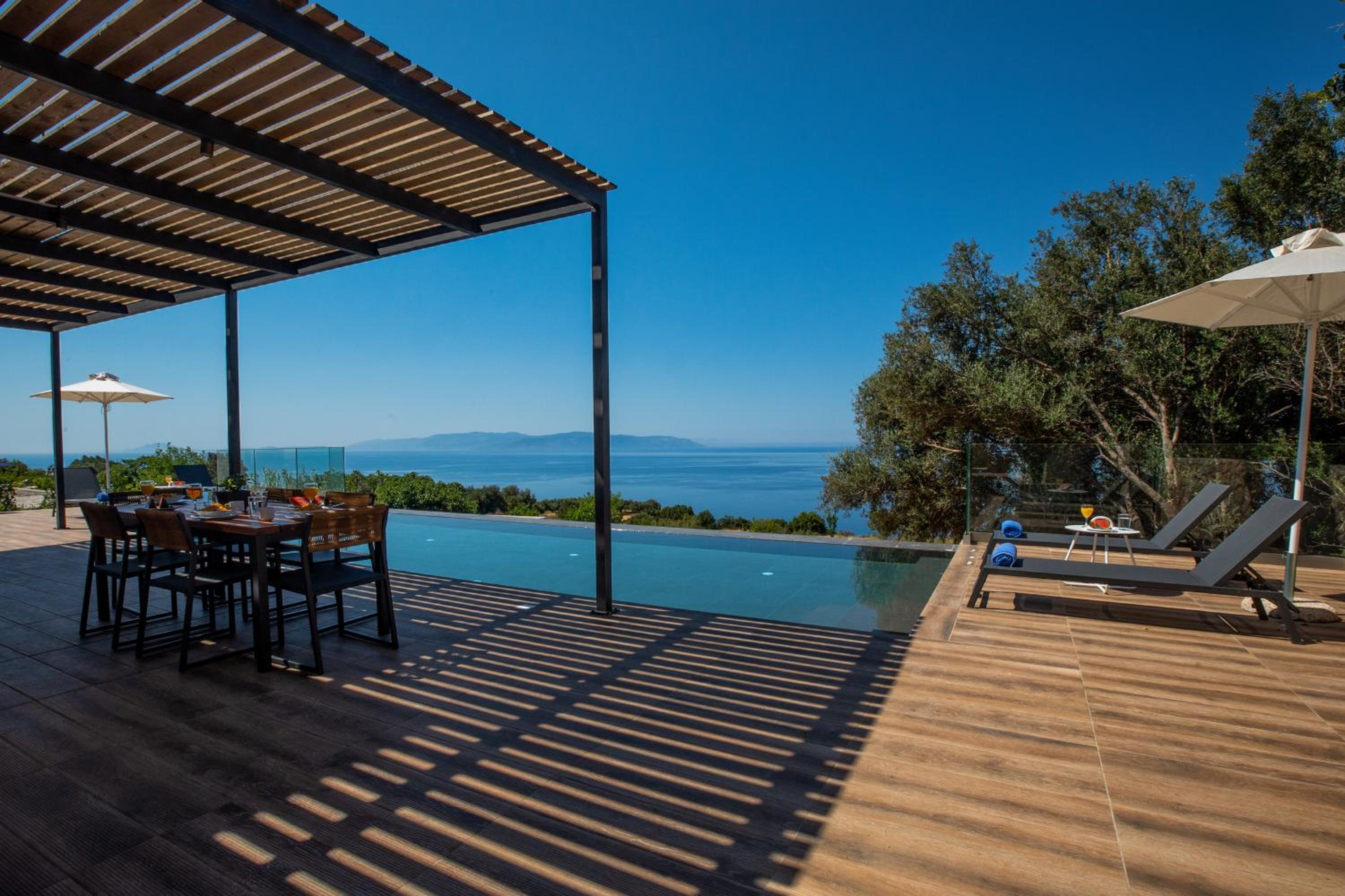 Villa Lefka with Private Infinity Pool & Panoramic Sea Views view 4