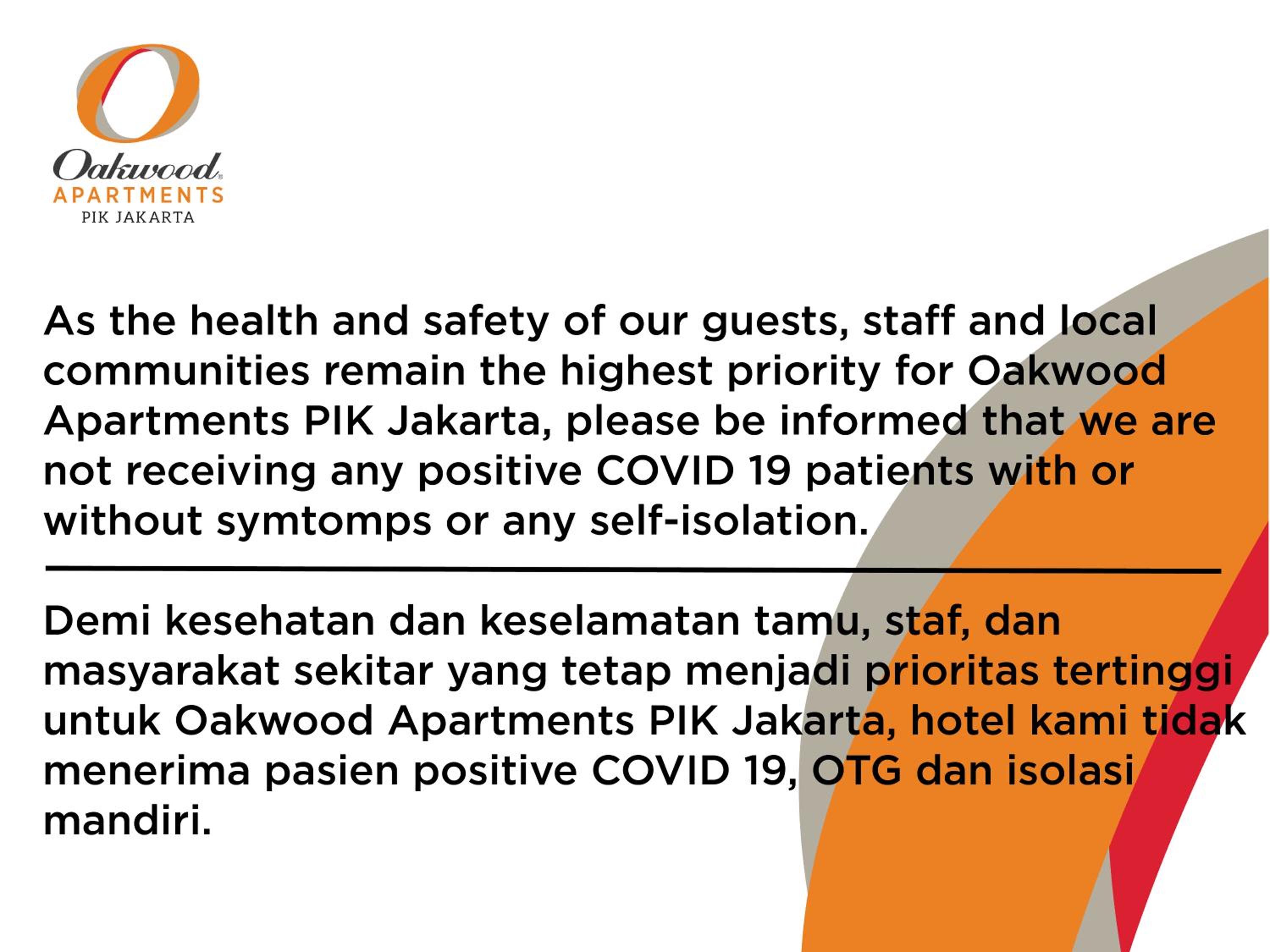 Oakwood PIK Jakarta