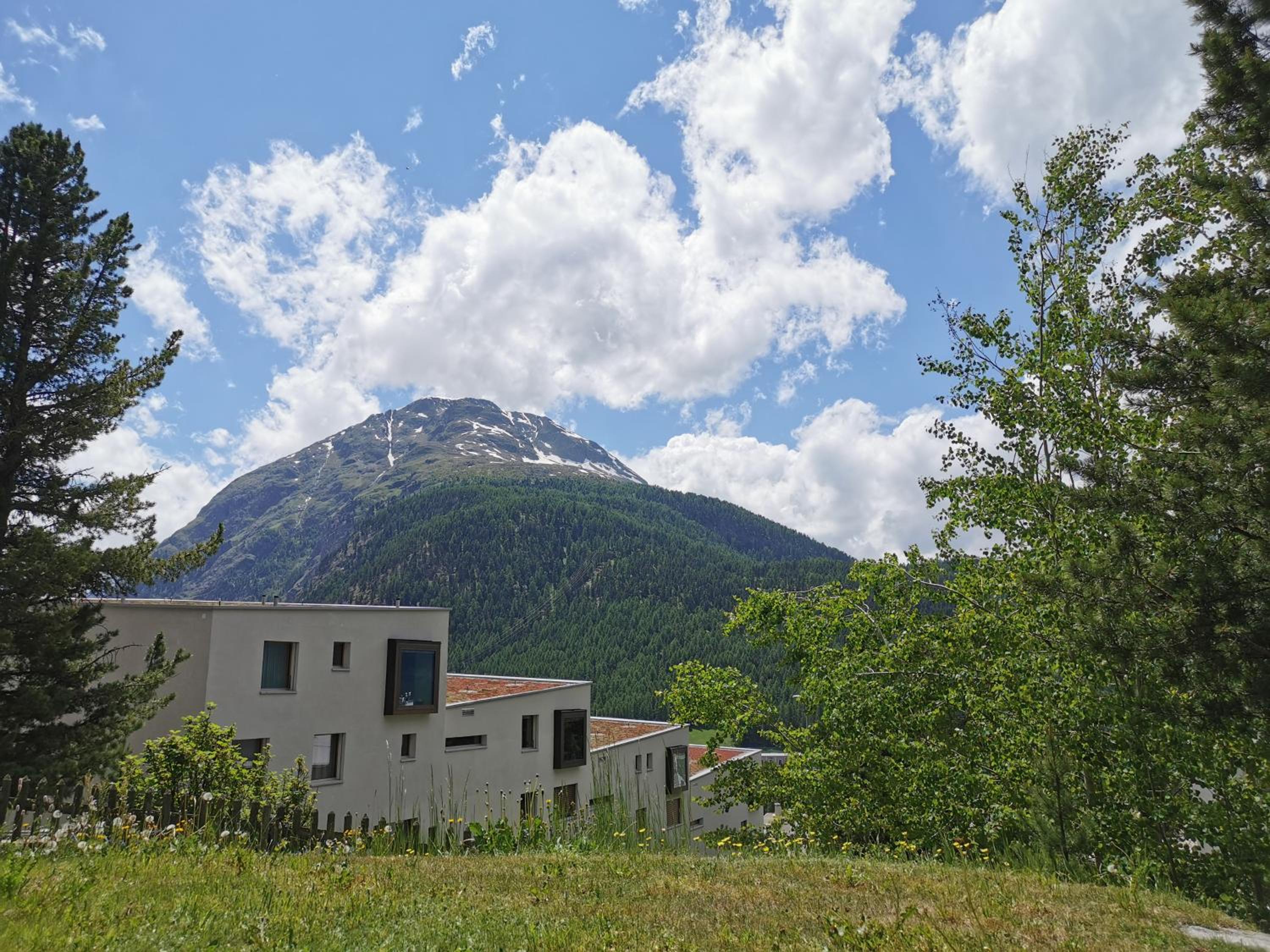 Ferienwohnung Pontresina - Chesa Andrea - Gartensitzplatz view 3