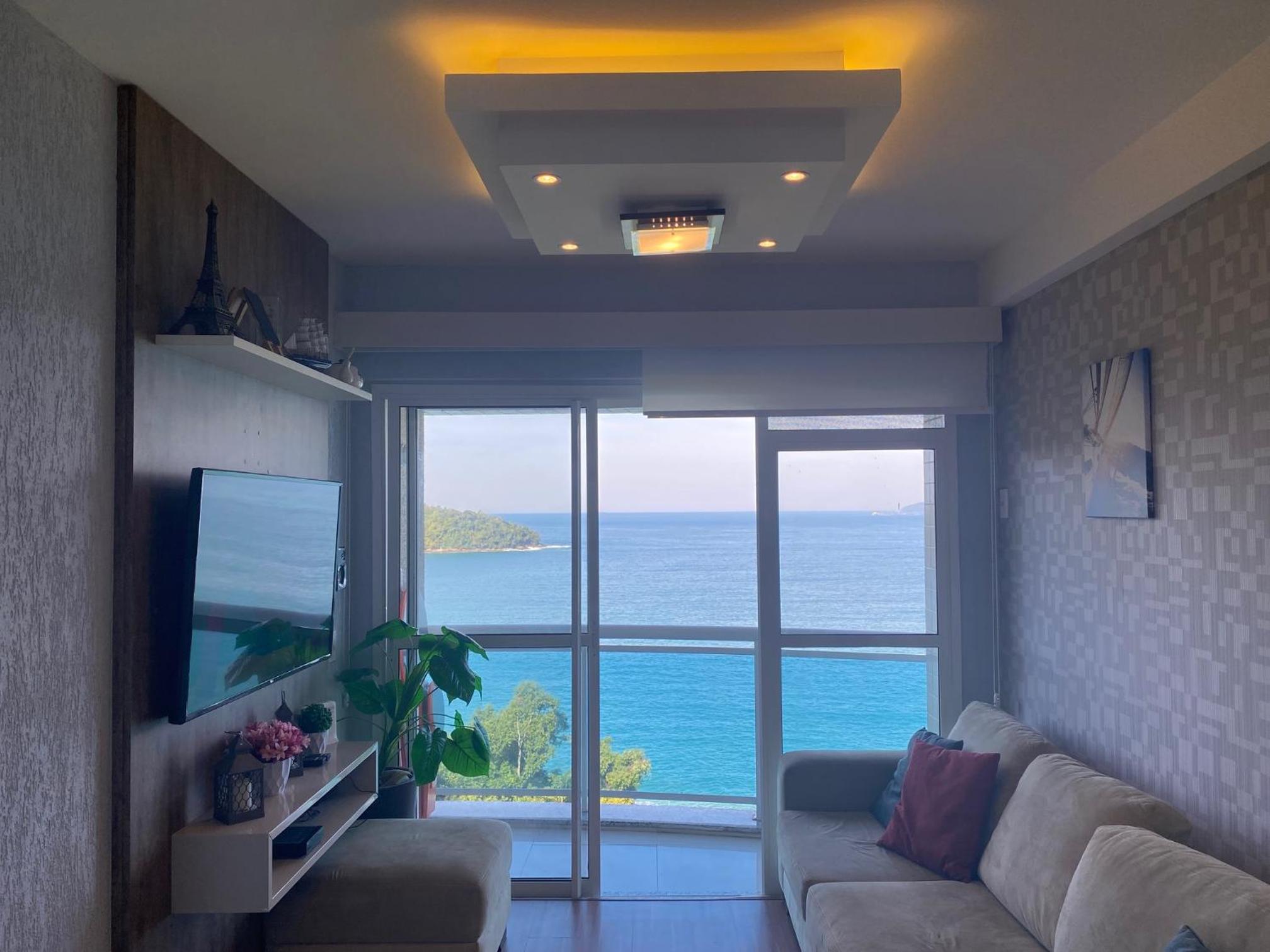 Apto no Porto Real Resort com vista mar, piscina oceânica e lazer