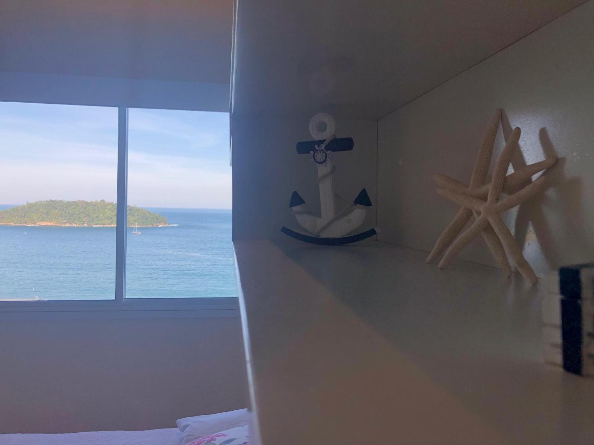 Apto no Porto Real Resort com vista mar, piscina oceânica e lazer