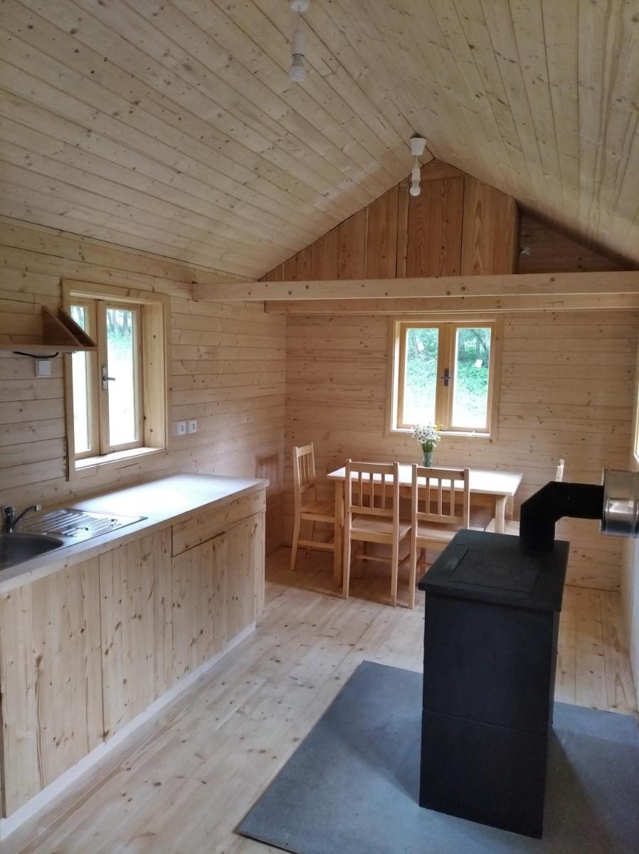 Celoroční GLAMPING v pohodlném domečku view 5