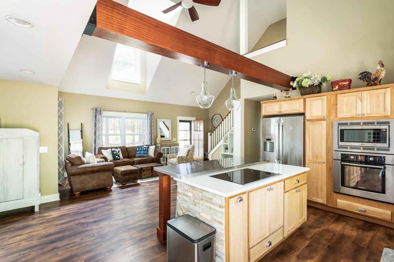 Maple City Farmhouse with a Private Setting Between Traverse City and Empire view 3