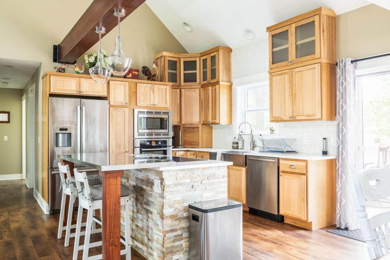 Maple City Farmhouse with a Private Setting Between Traverse City and Empire view 5