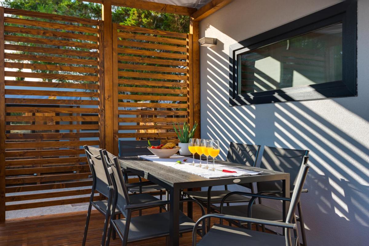 outdoor BBQ area