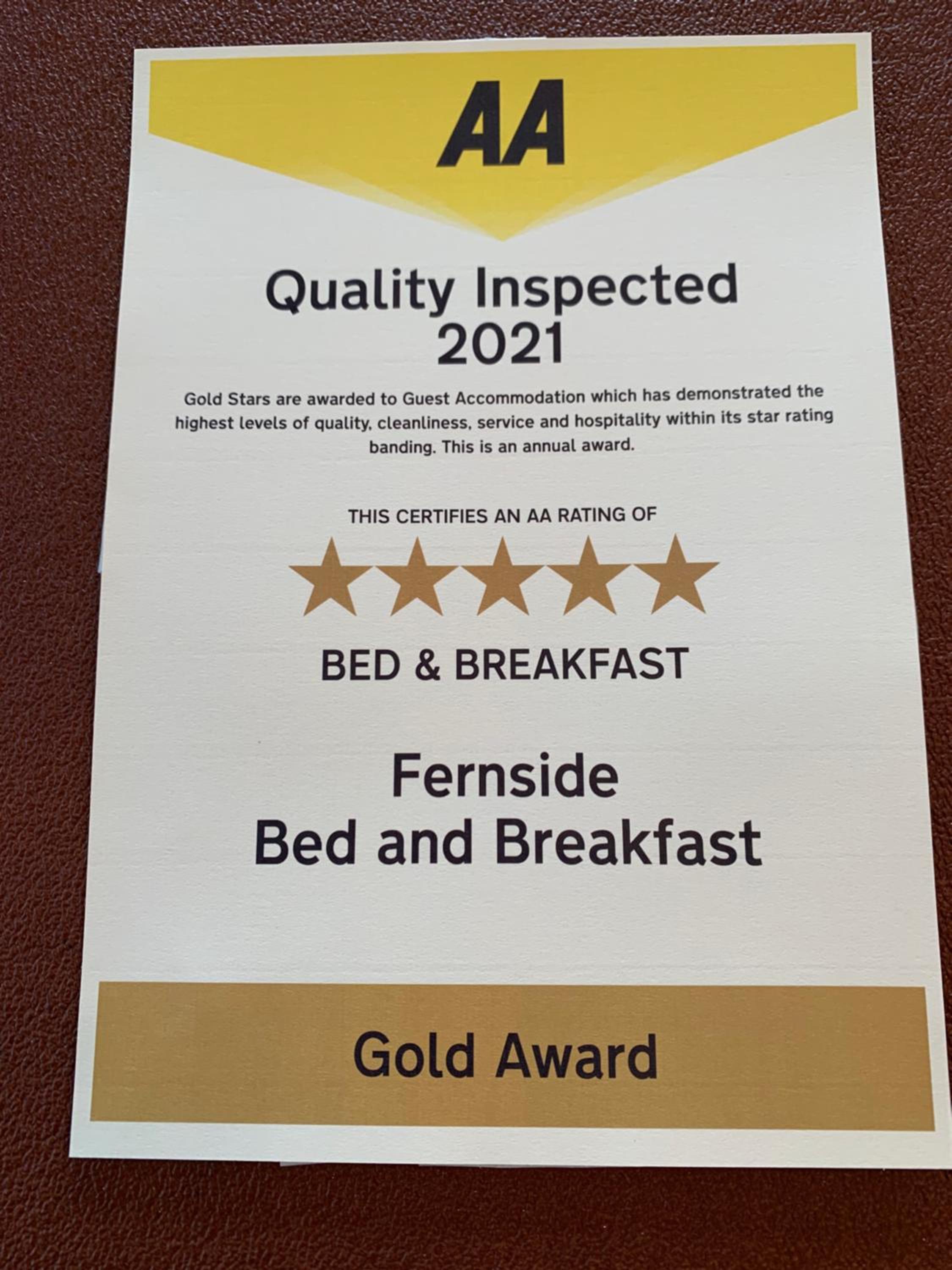 Fernside Bed and Breakfast