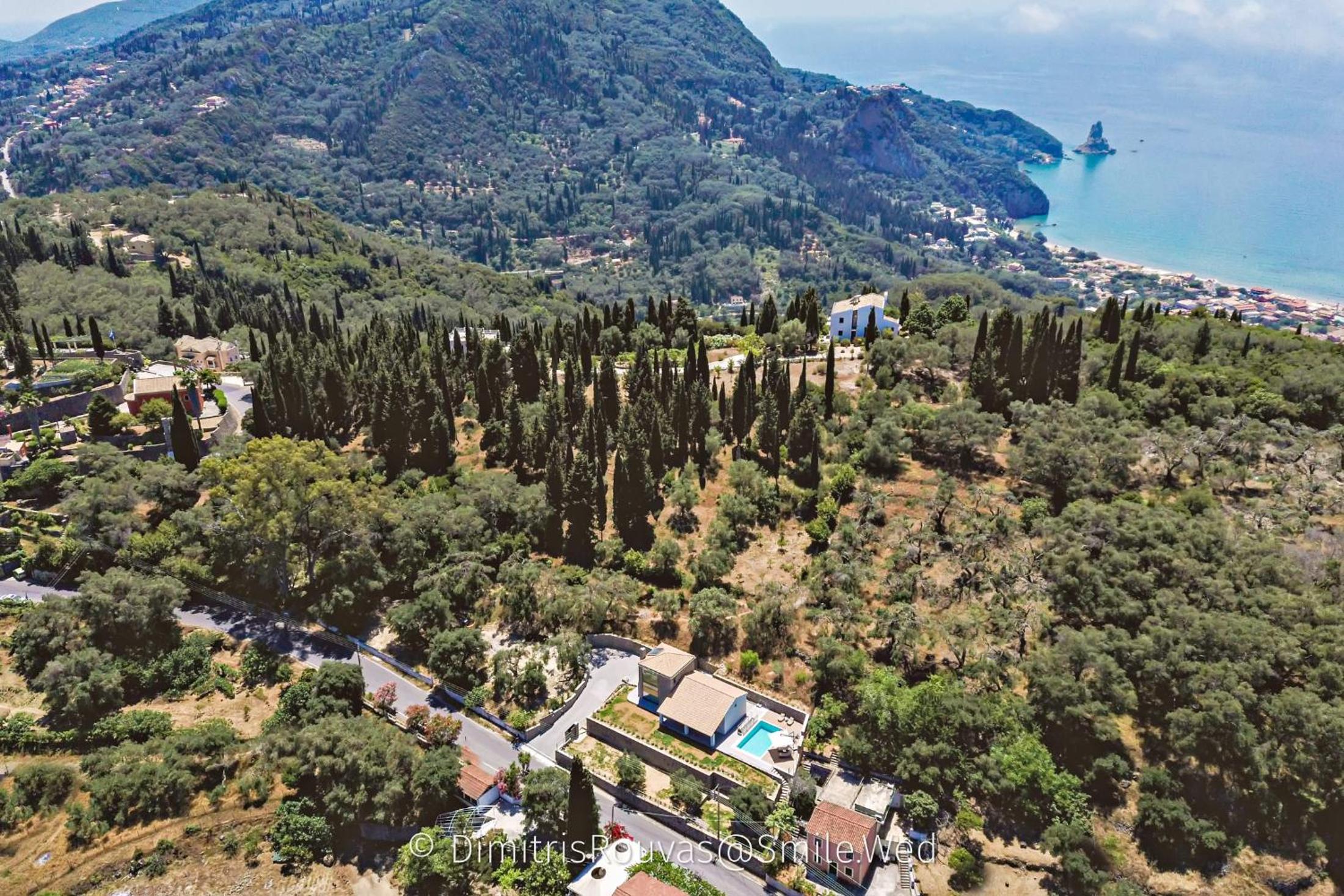Villa Barocco Corfu view 2
