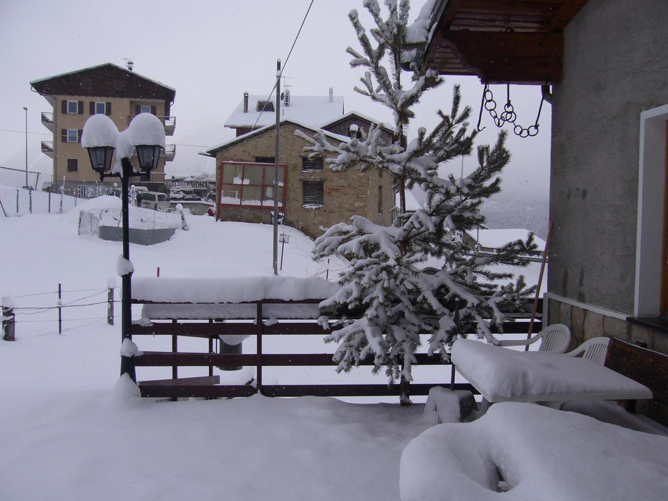outdoor BBQ area