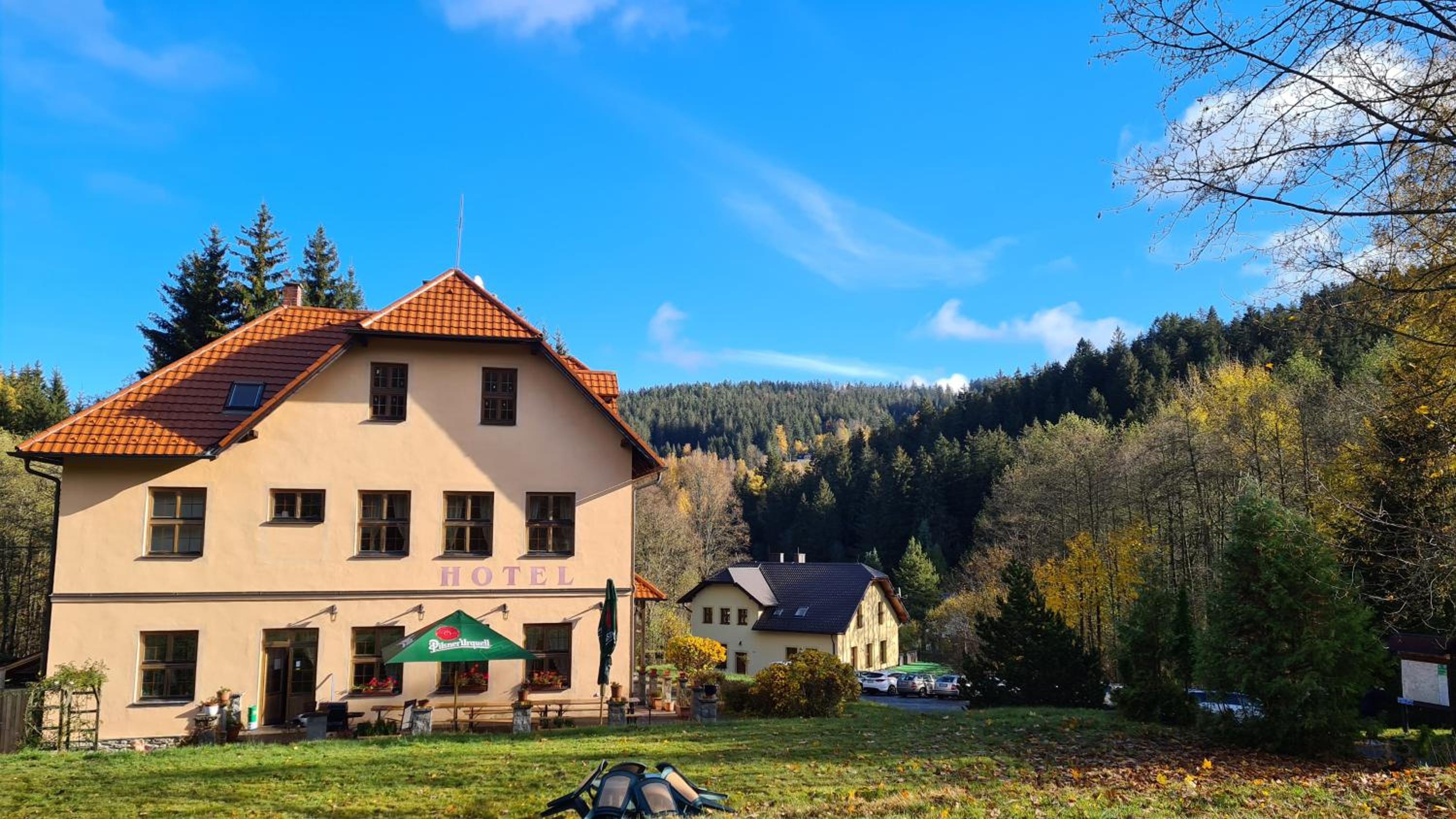 Horské ubytování Královský dvůr na Bílém potoce