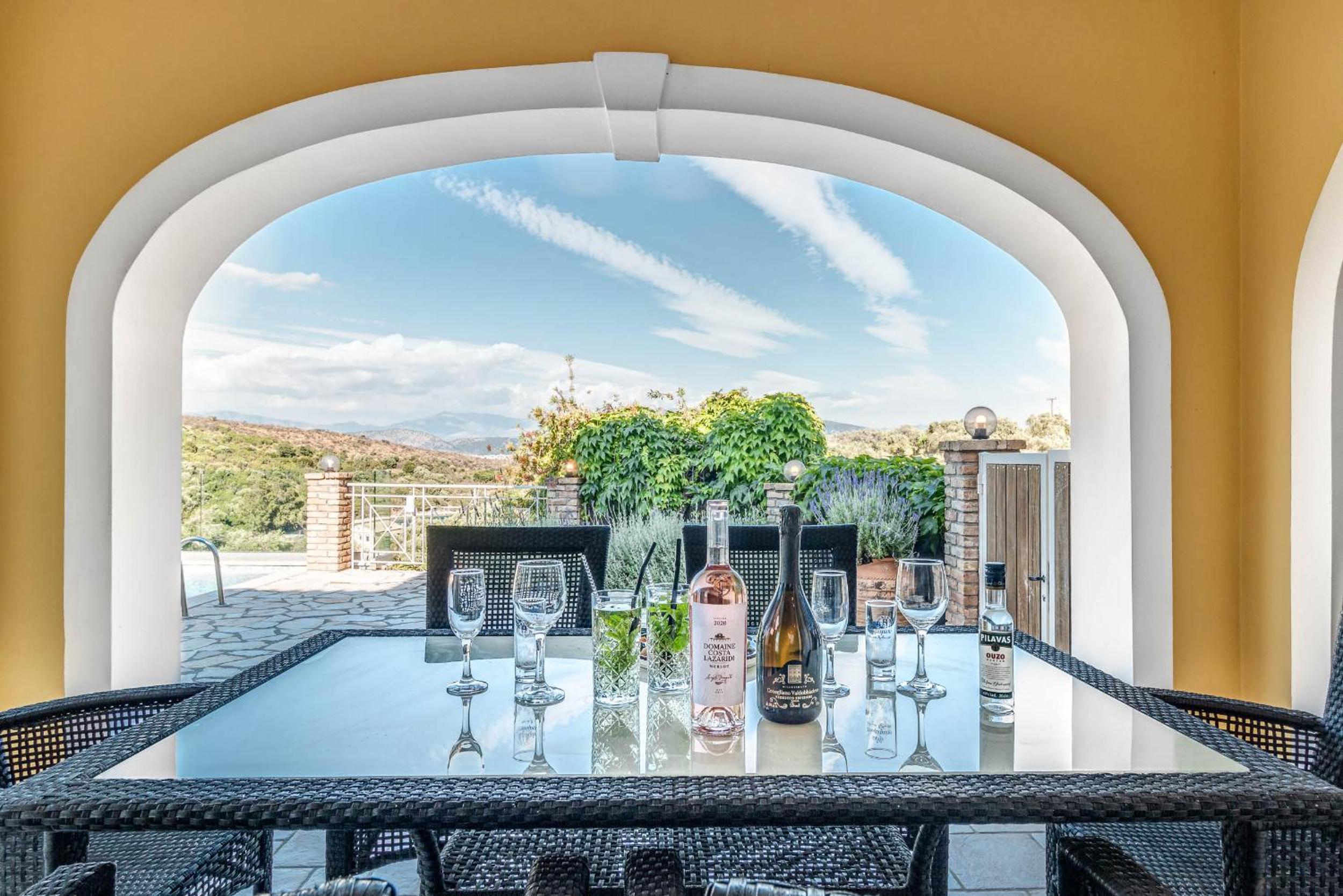 Agios Stefanos Bay - Villa Dimitris view 2