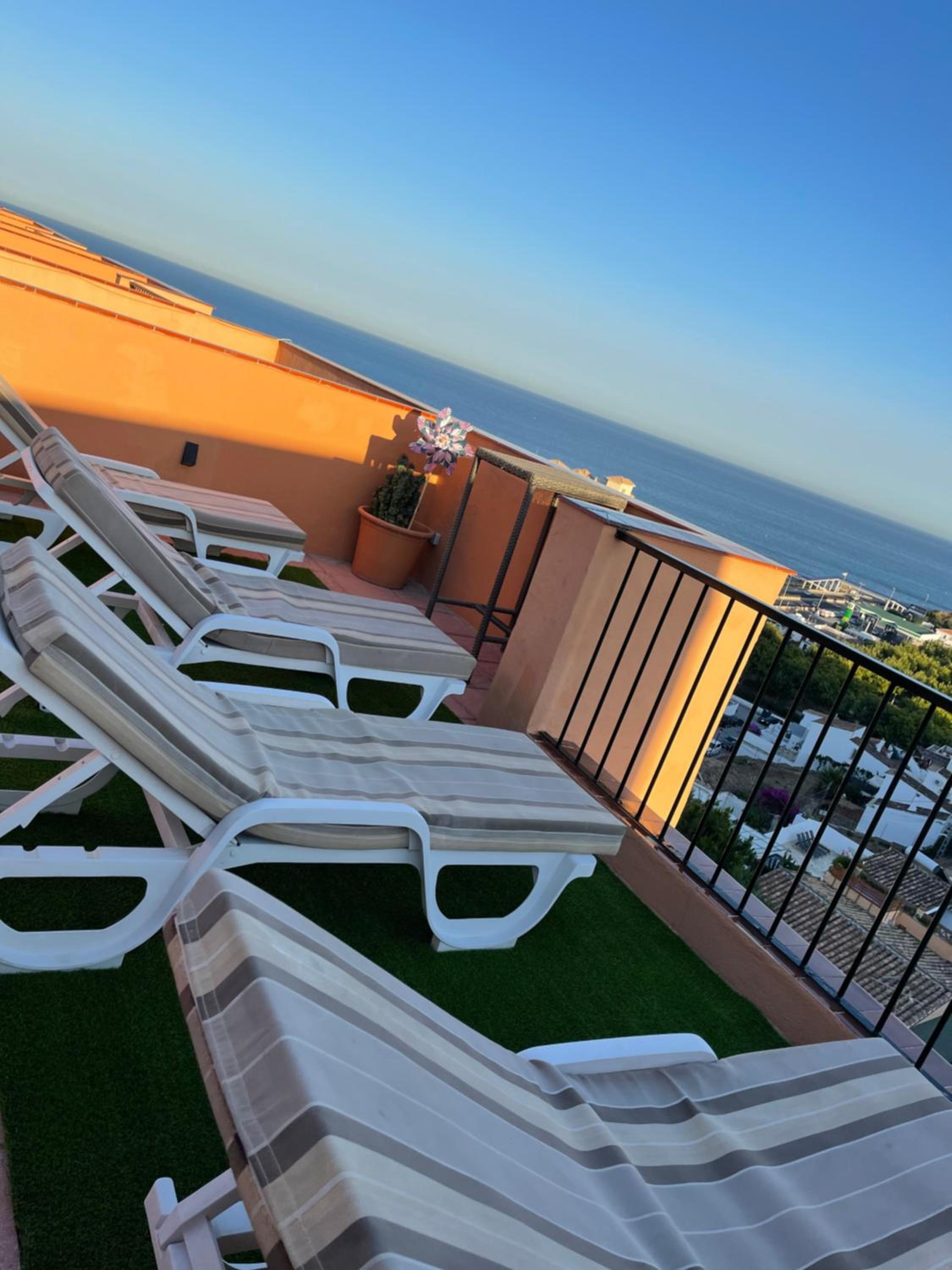 Penthouse beach apartment view 2