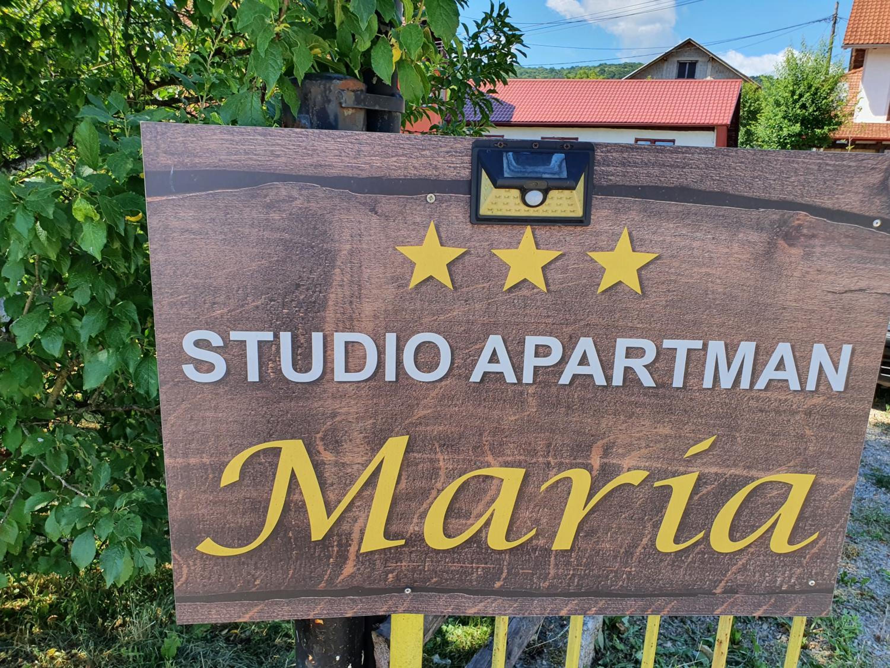 Studio apartman Maria