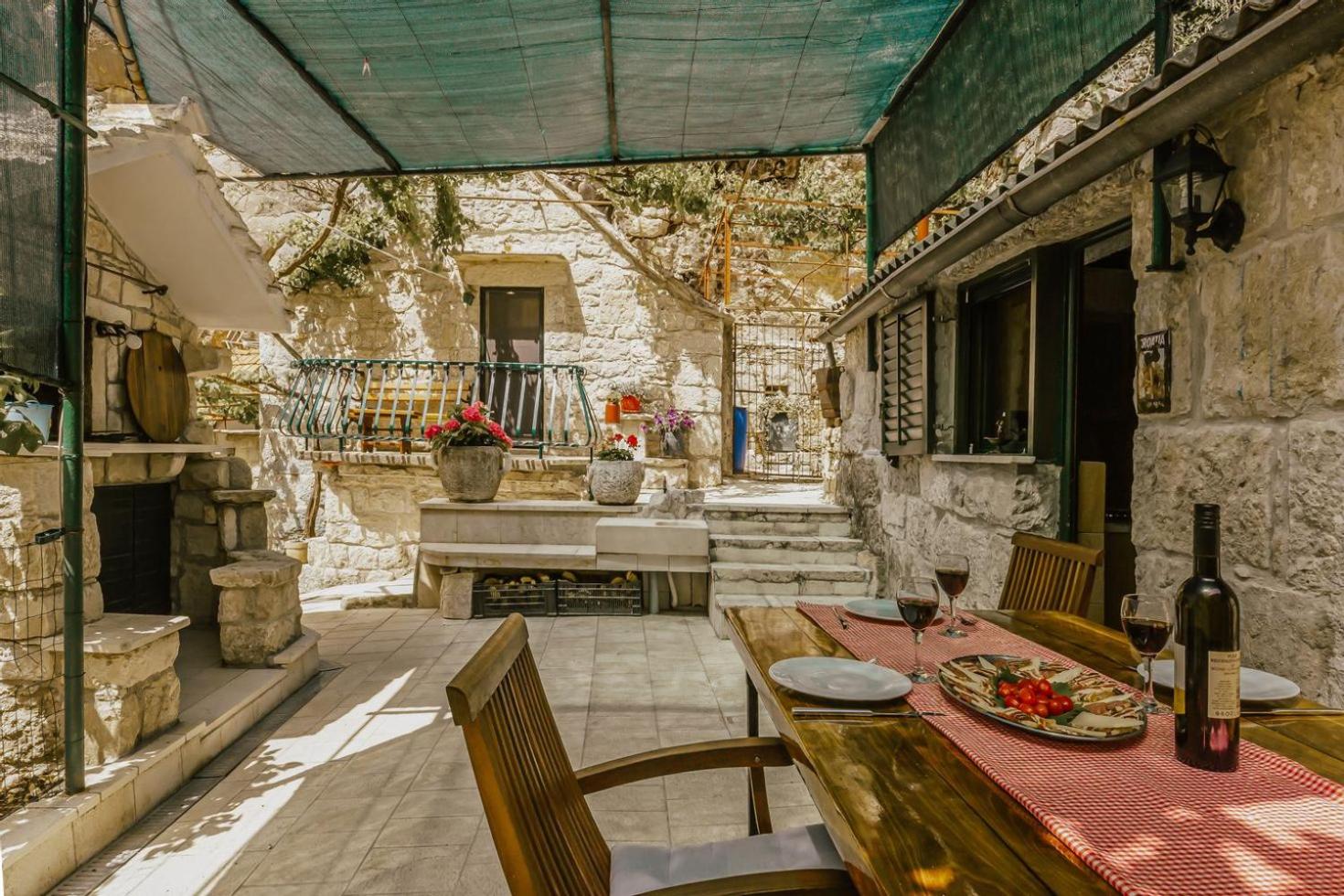 Mini stone house view 2