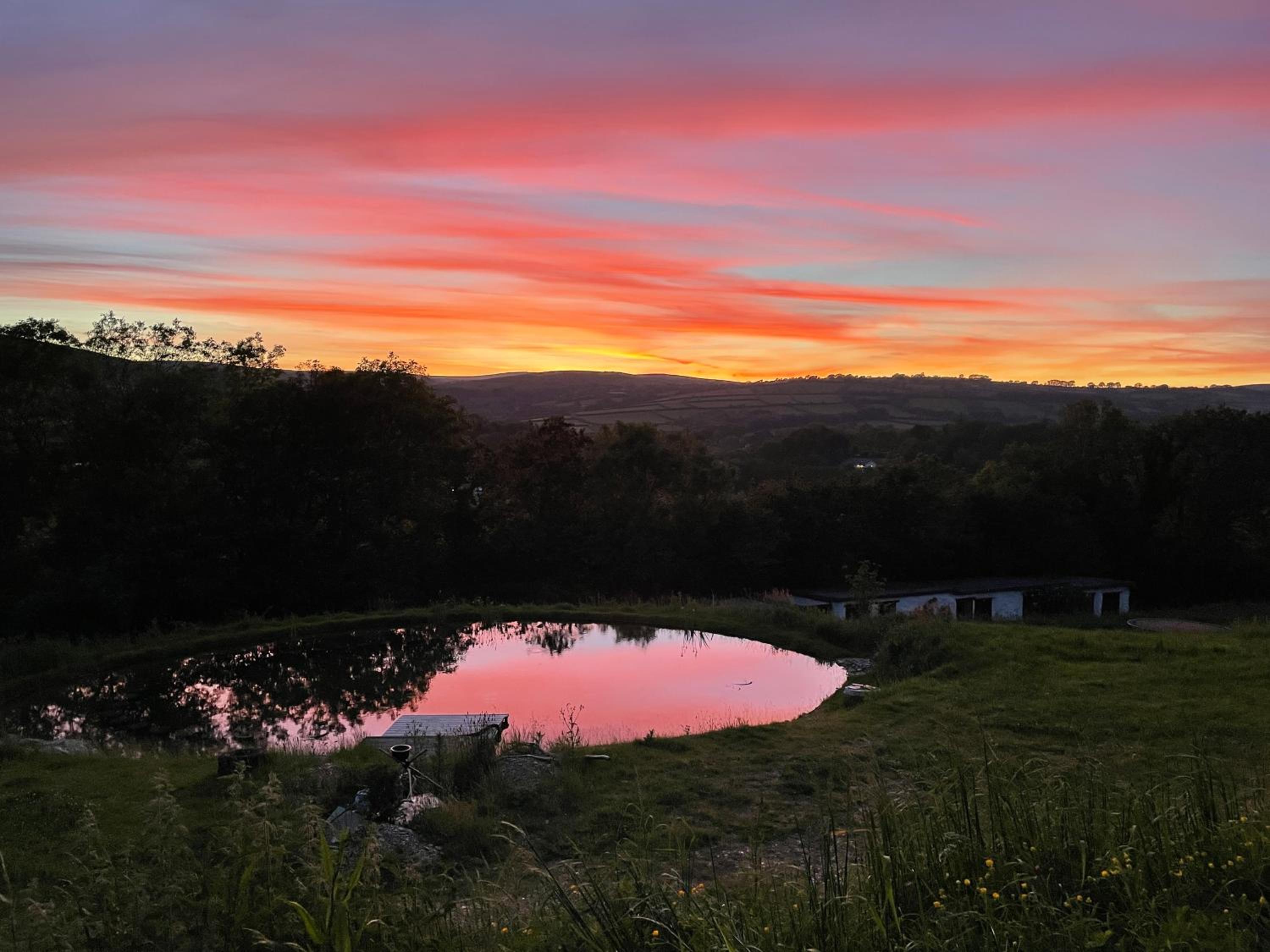 Stags View,Unique eco cabin, Dartmoor views view 3