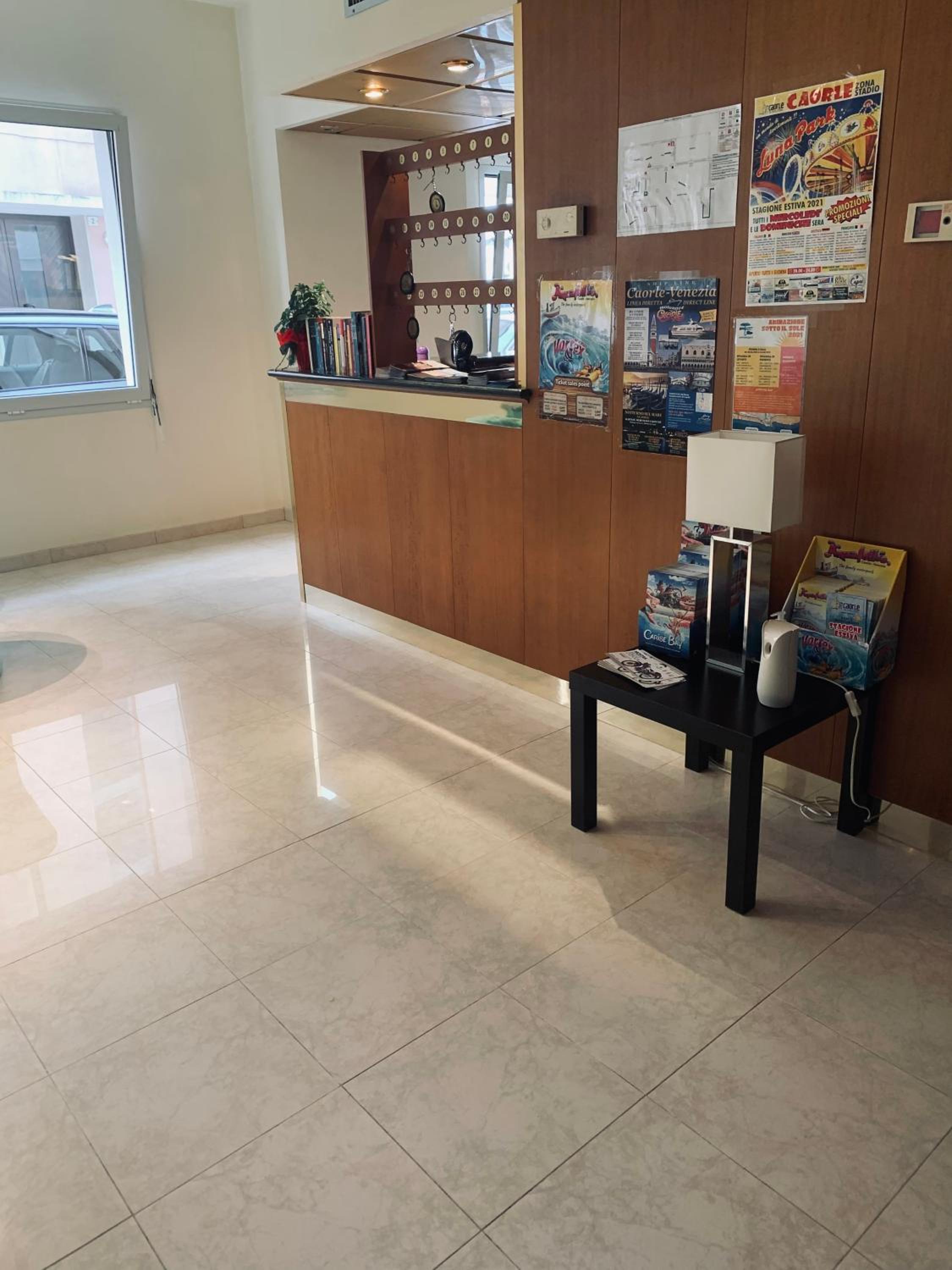 hotel reception
