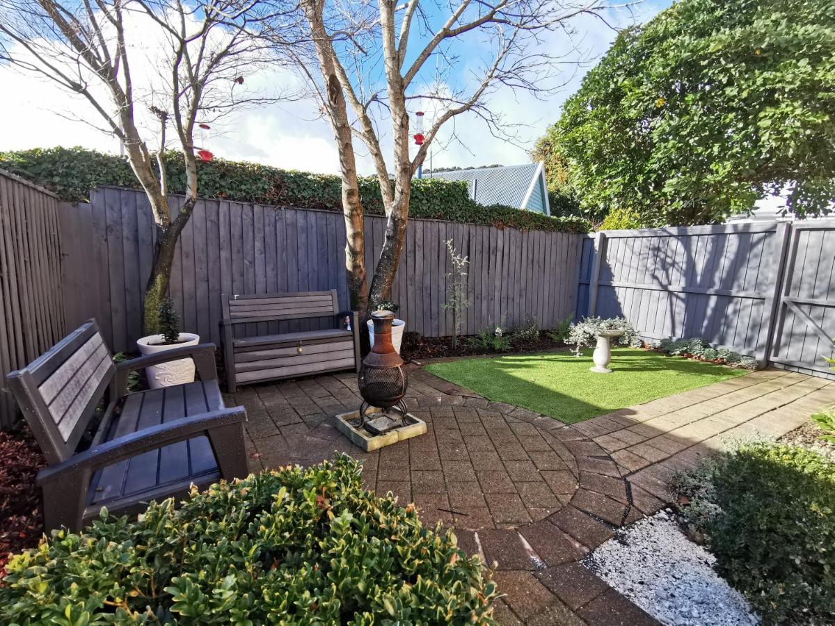outdoor BBQ area