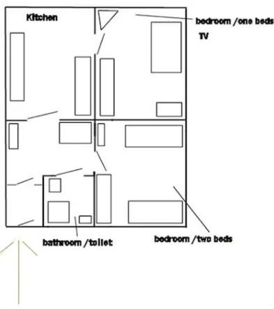 Nice apartment with free car parking, WiFi and bikes for free view 5