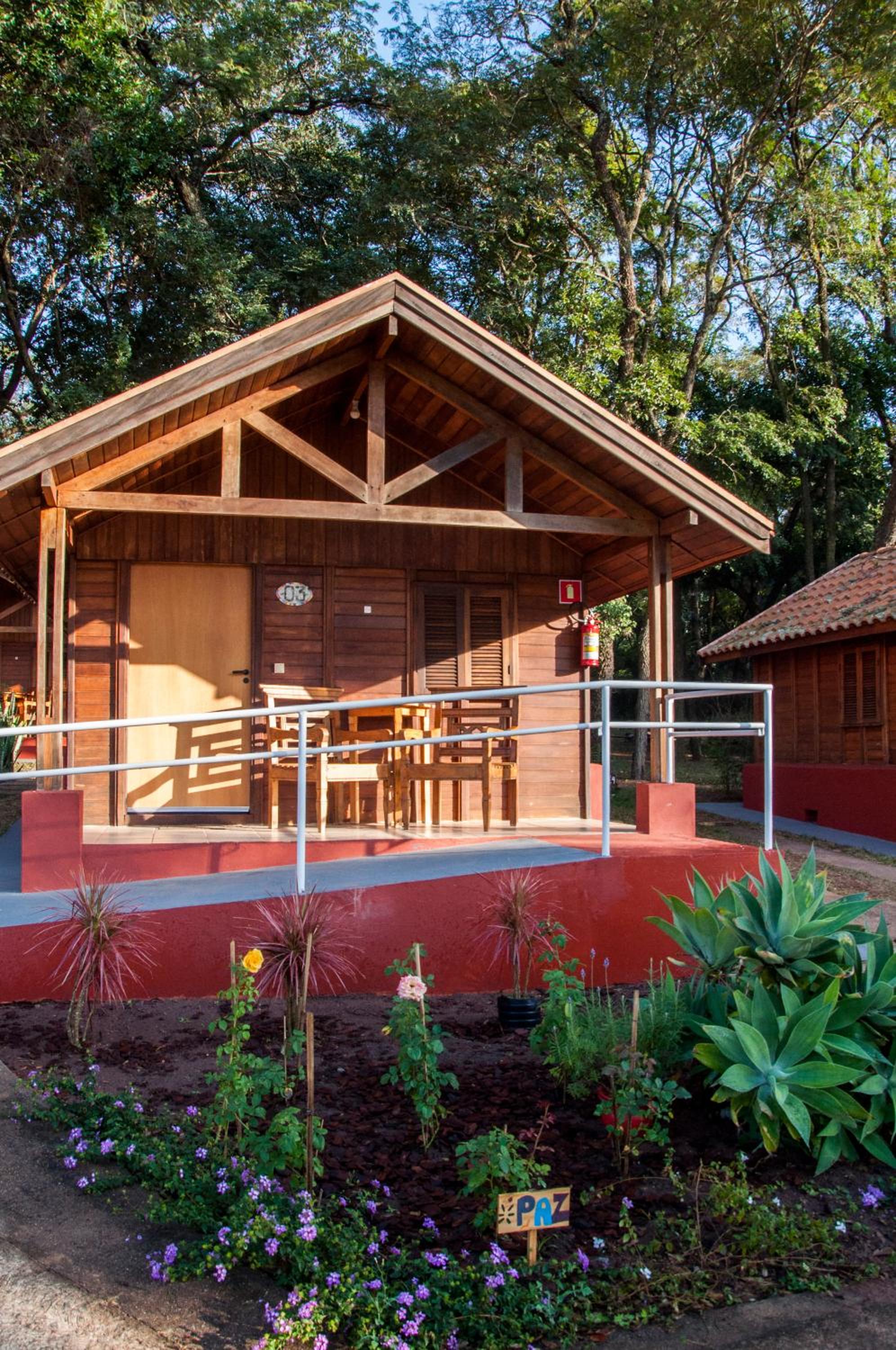 outdoor BBQ area