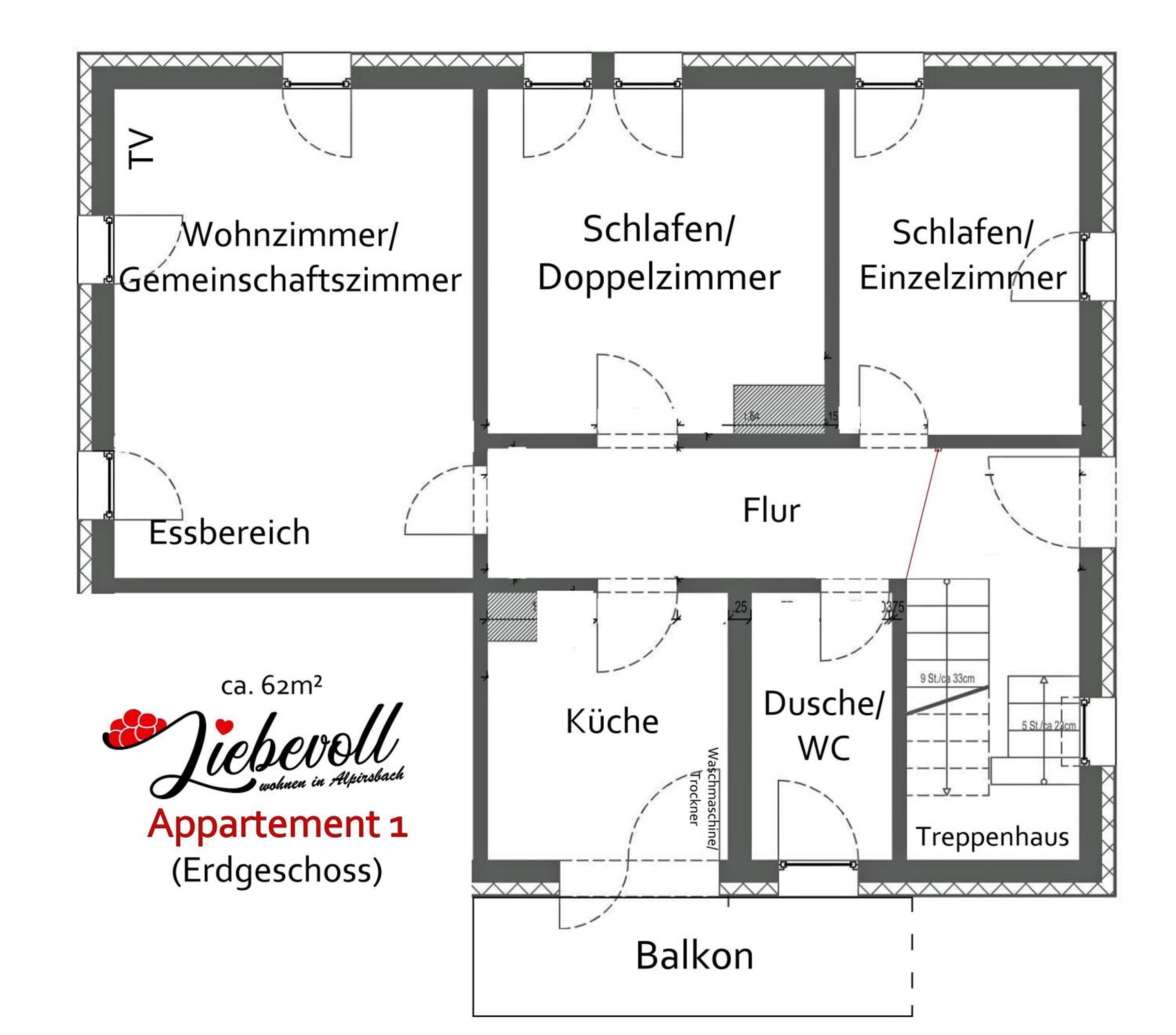 Liebevoll Gästewohnungen