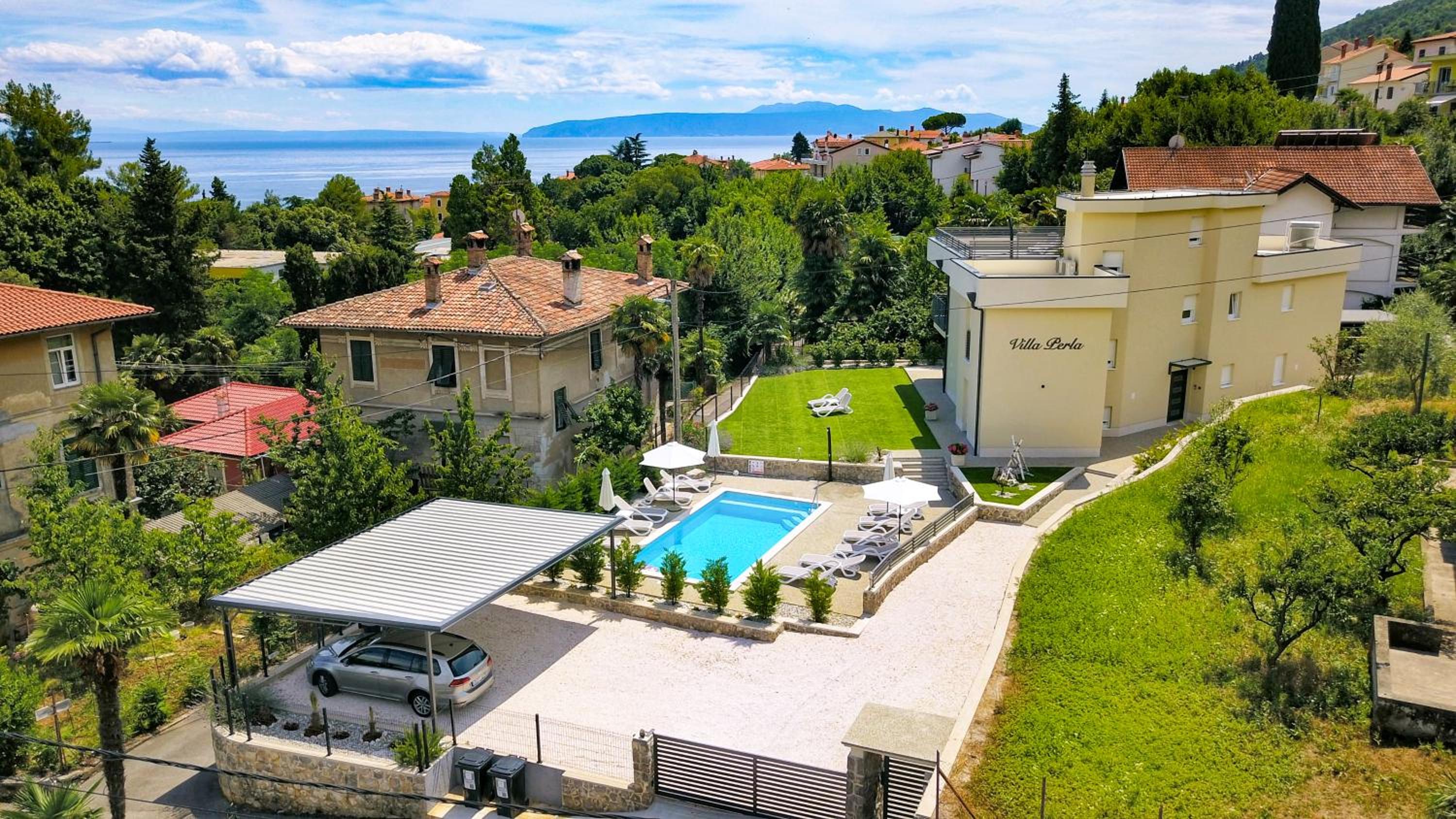 Apt3 - Villa Perla with swimming pool, Lovran - Opatija view 4