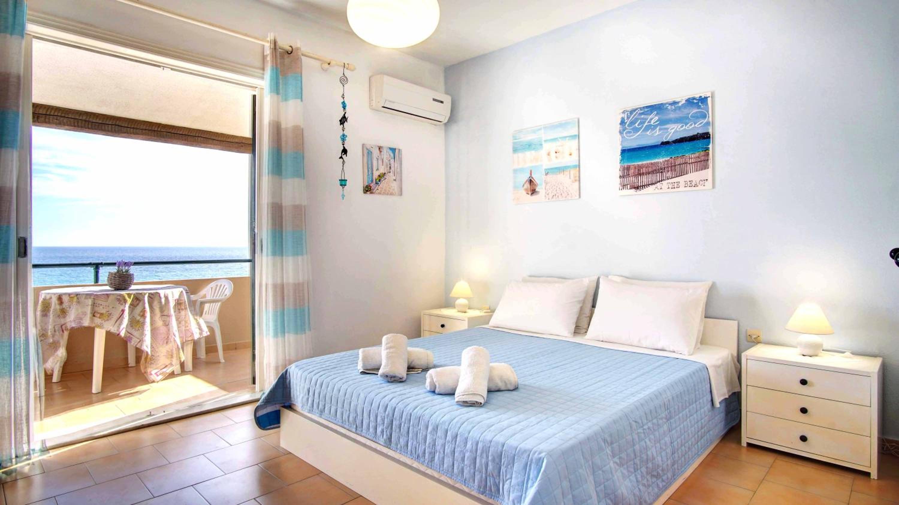 Sea View Maisonette Glyfada Beach view 2