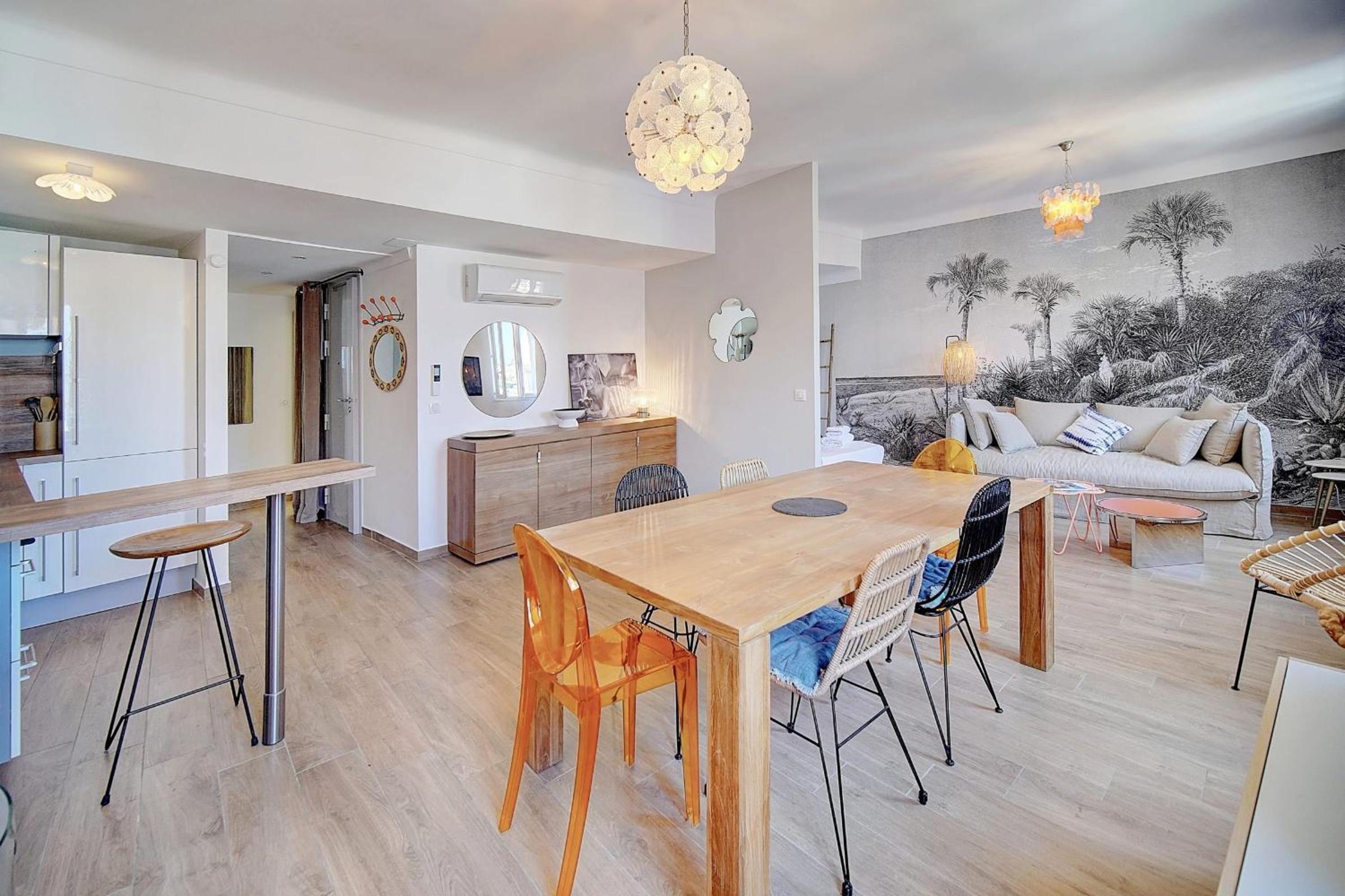 IMMOGROOM - Sea view apartment - 3 min from beach - AC view 2