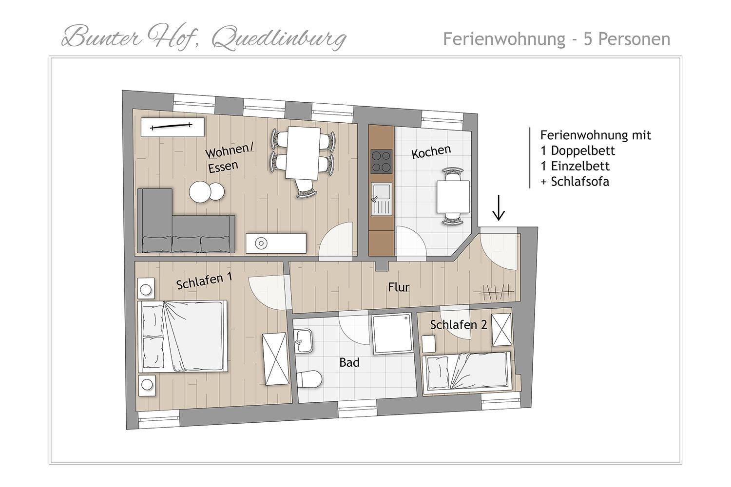 Ferienwohnungen BUNTER HOF Quedlinburg, photo 52