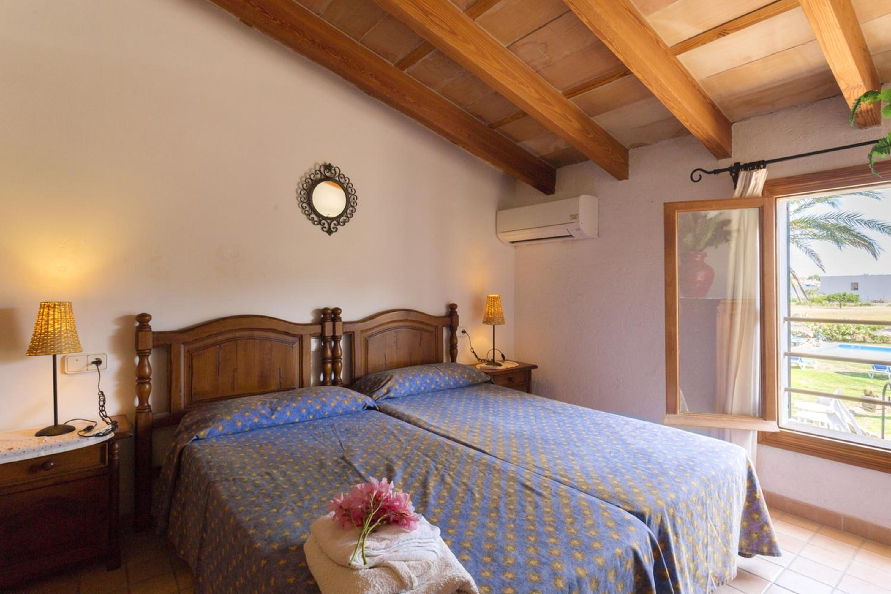 Spacious apartment in Pollenca with mountain view