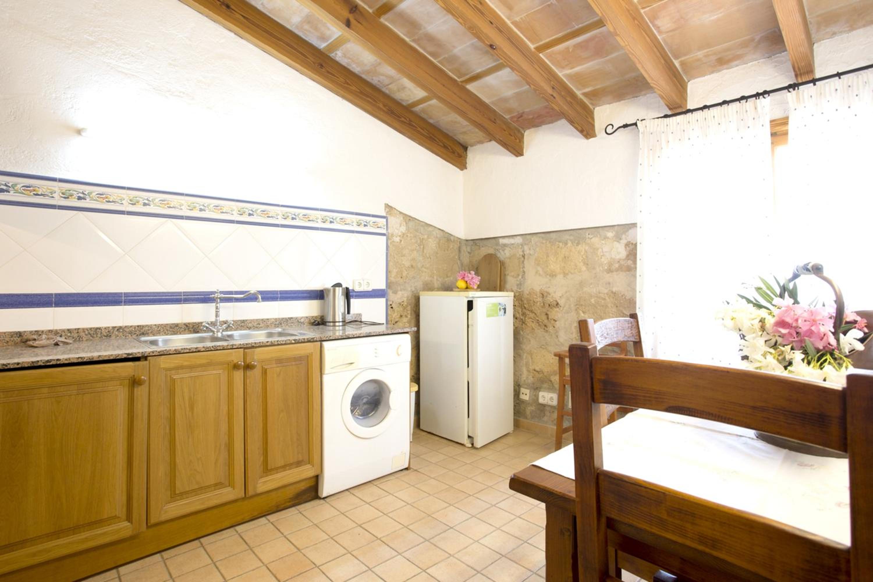 Spacious apartment in Pollenca with mountain view