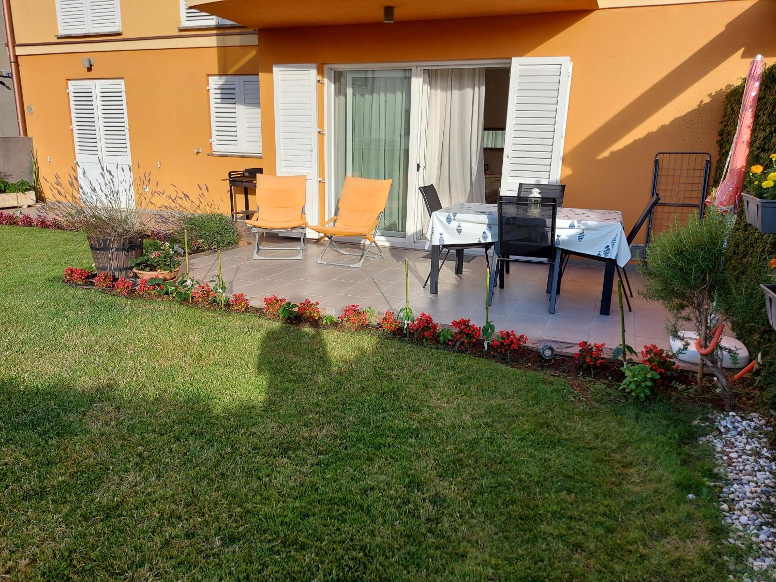 Apartment Lorenzo en Pomer — balance & terrace
