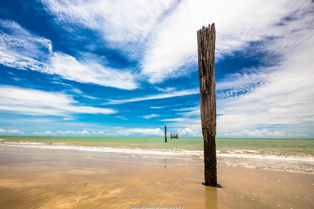 Paraíso da falésia em Cumuruxatiba com vista excepcional