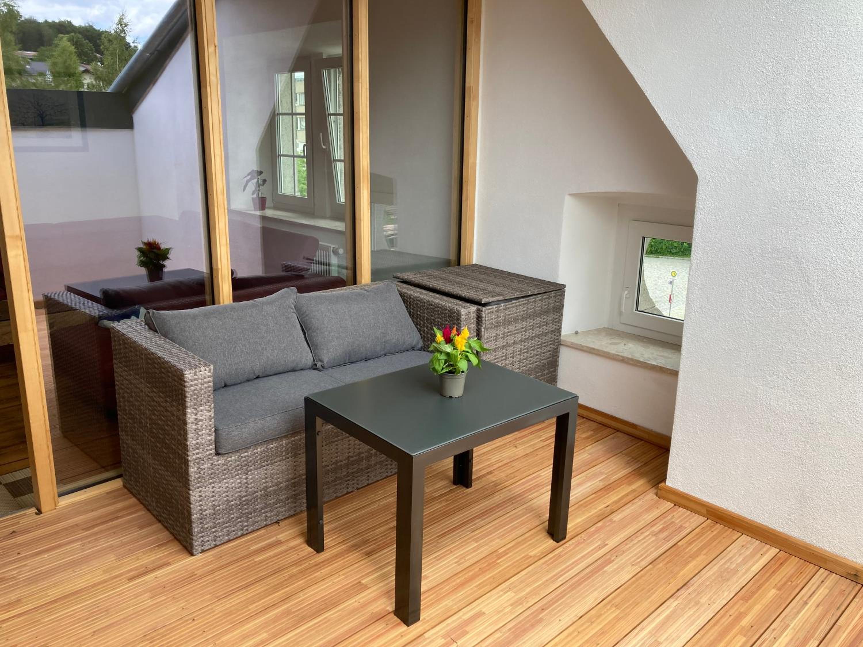 Ferienwohnung Bahnhof Regen mit Wellness view 5