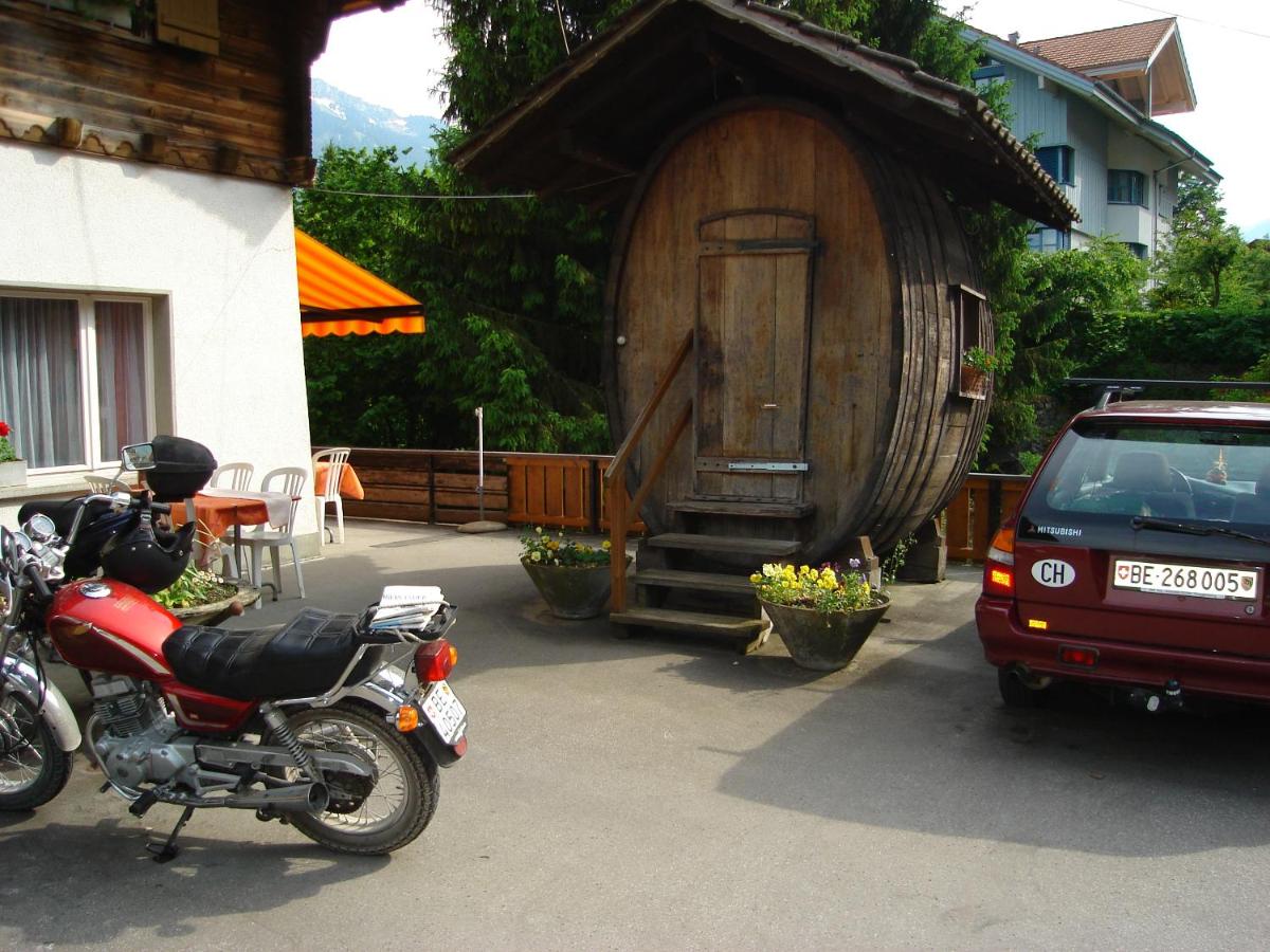 outdoor BBQ area