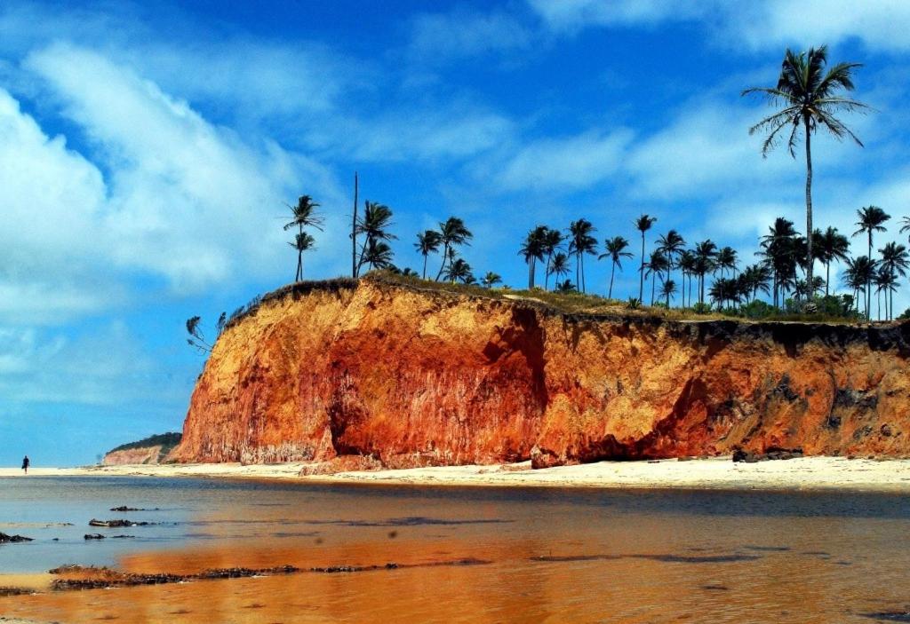 Paraíso da falésia em Cumuruxatiba com vista excepcional